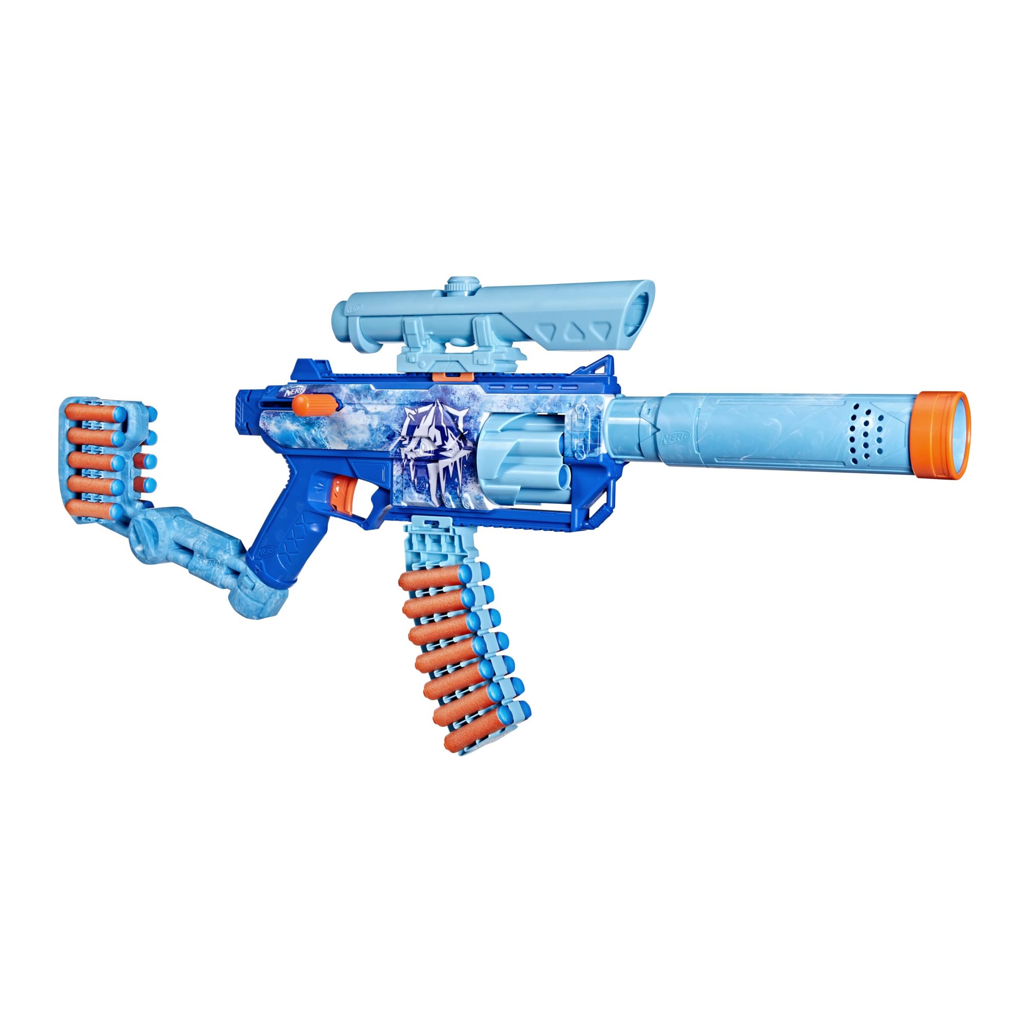 Nerf Loadout FrostFusion Blaster Set with 30 N1 Darts | Ages 8+