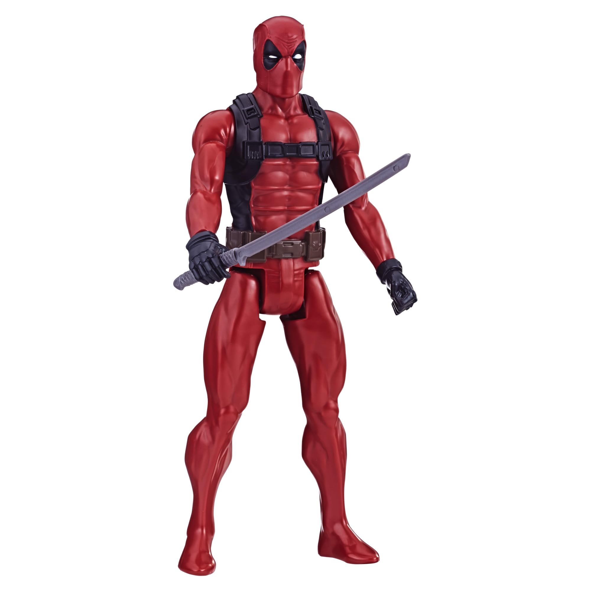 Marvel Deadpool Action Figure - 12-Inch Poseable Figure with Sword Accessory 1