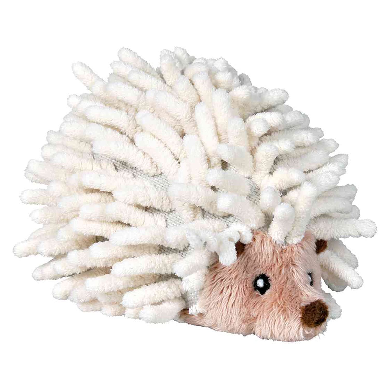 TRIXIE Plush Hedgehog Dog Toy with Sound | 12 cm Size | Reinforced Seams