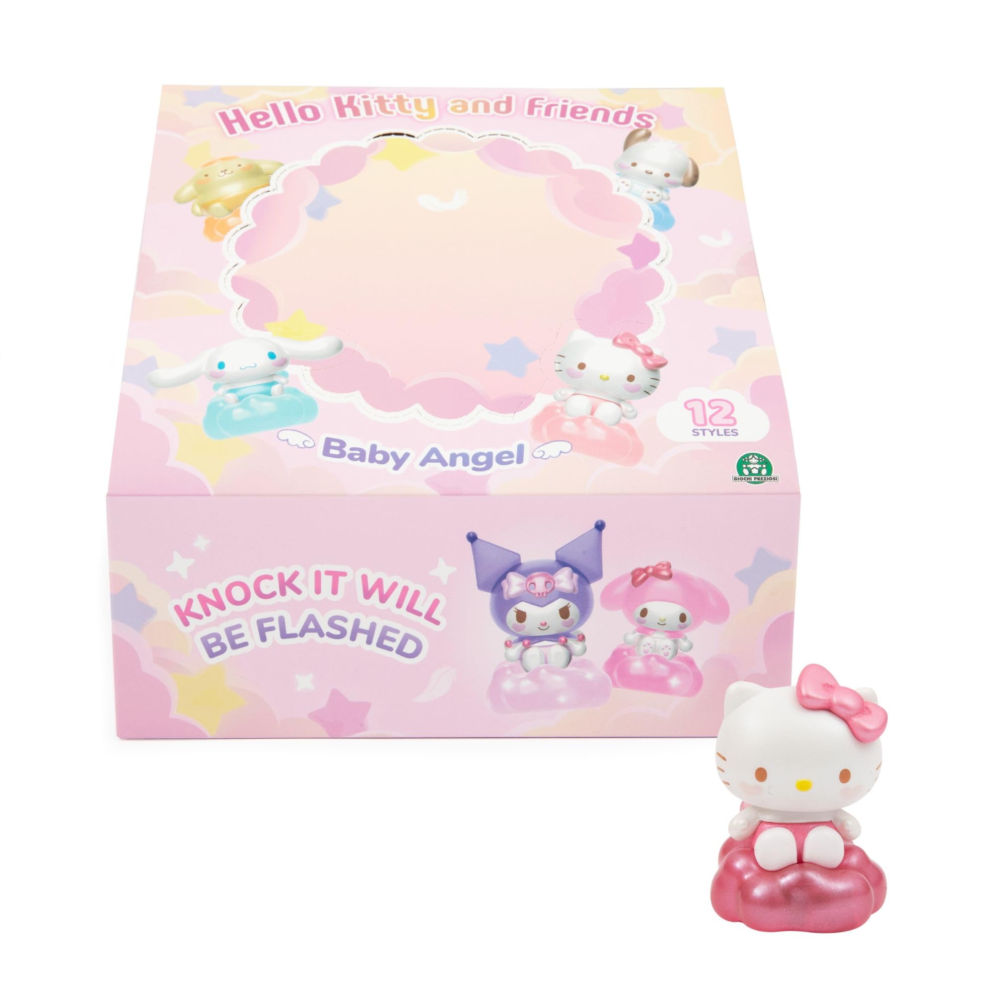 Hello Kitty Baby Angel Series - 1 Random Mini Figure Blind Bag (4cm, Light-Up or Matt Style) 3