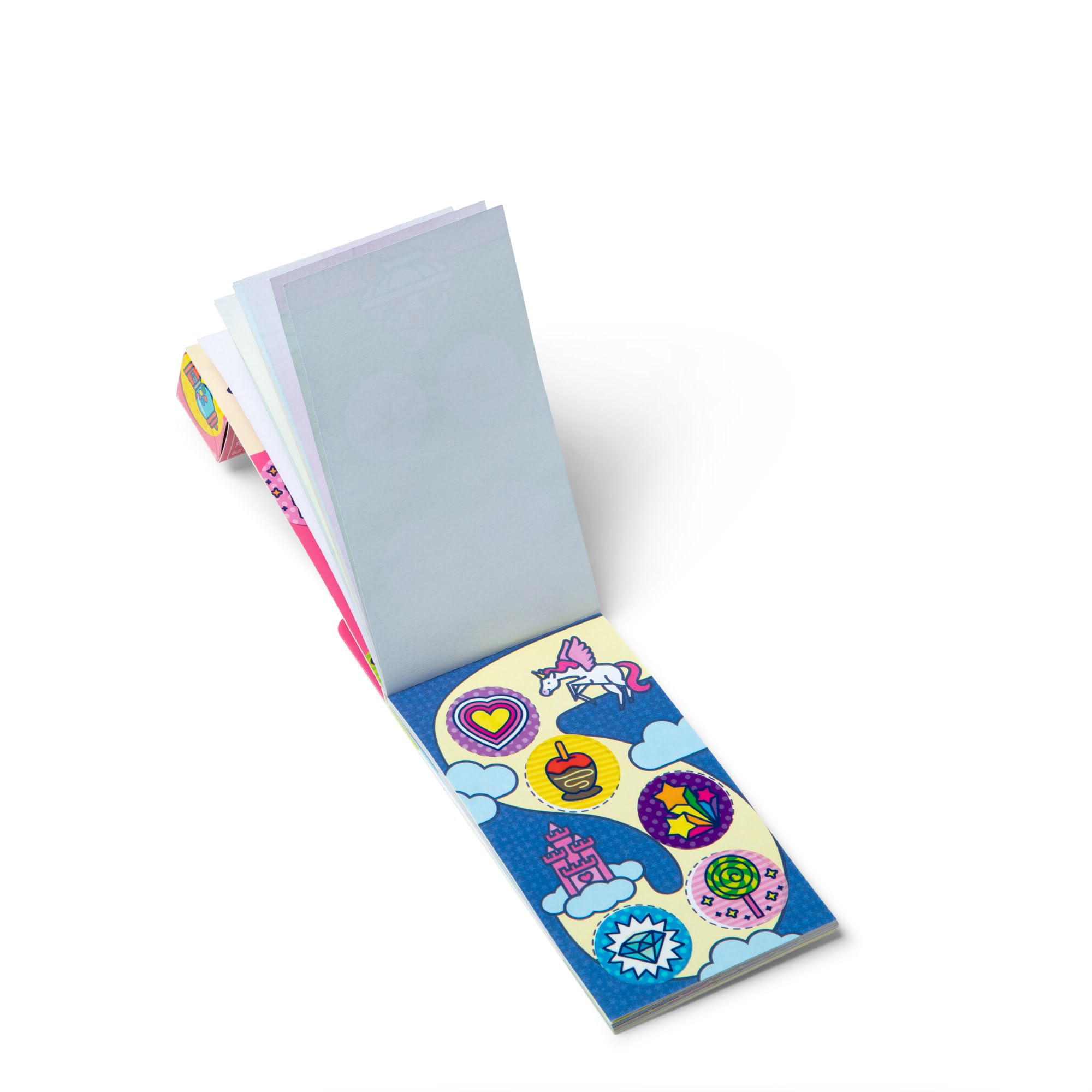 Melissa & Doug Sticker Wow! Mini Activity Pad & 200 Refill Stickers | Favourite Things Theme | Ages 3+ 4