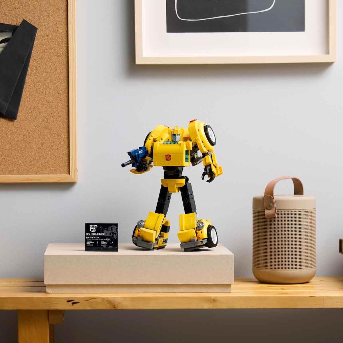LEGO Icons Transformers Bumblebee Action Figure Building Set 10338 | Converts to Vehicle Mode 2