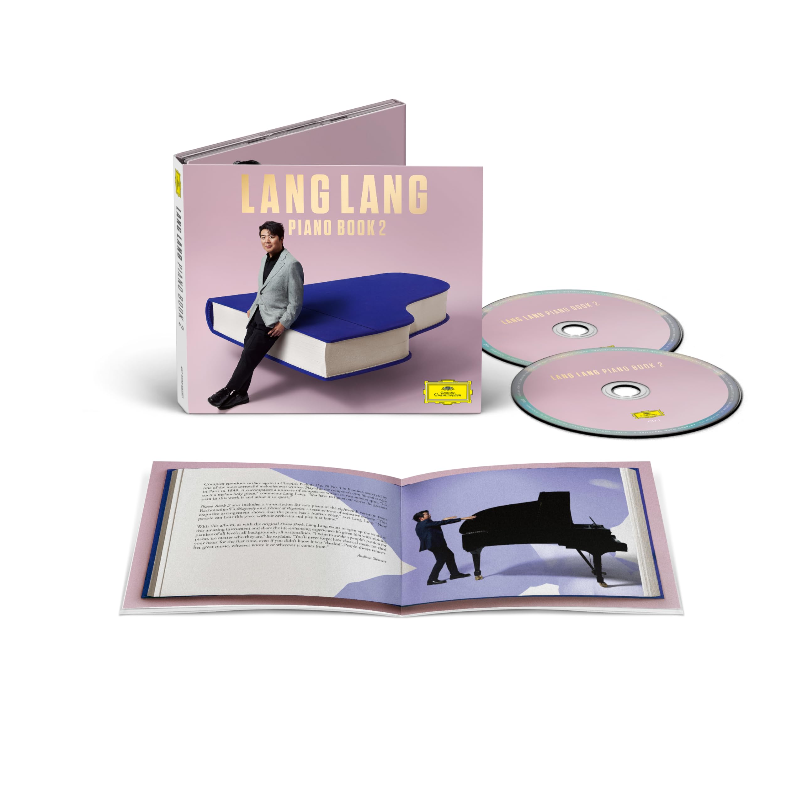 DG Lang Lang’s Piano Book 2 - Classical and Modern Piano Favorites Collection