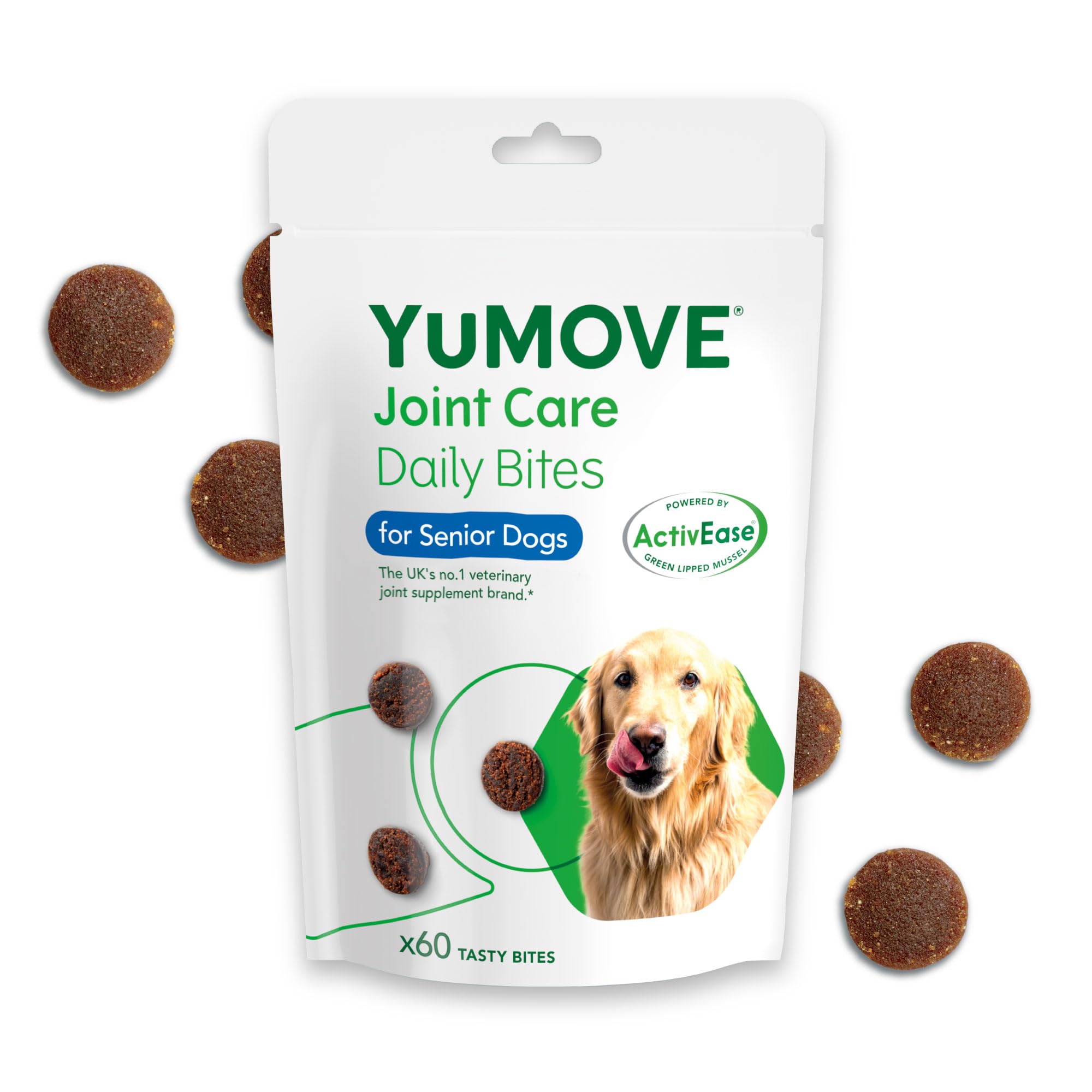 YuMOVE Senior Dog Joint Supplement - 60 Chews | Triple Action Support for Mobility 1