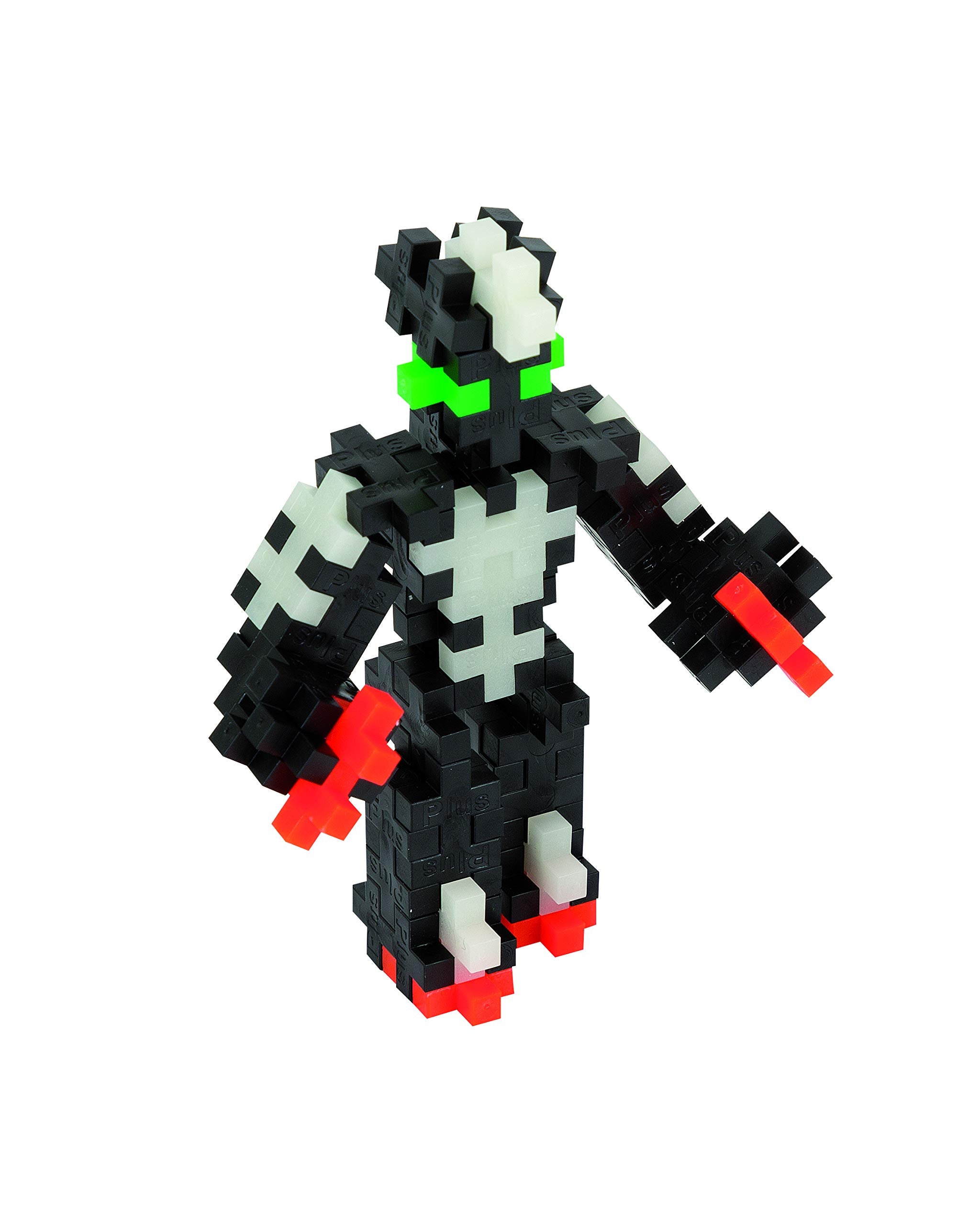 PLUS PLUS Glow in the Dark Building Blocks - 360pc Creative STEM Toy for Kids Age 5+