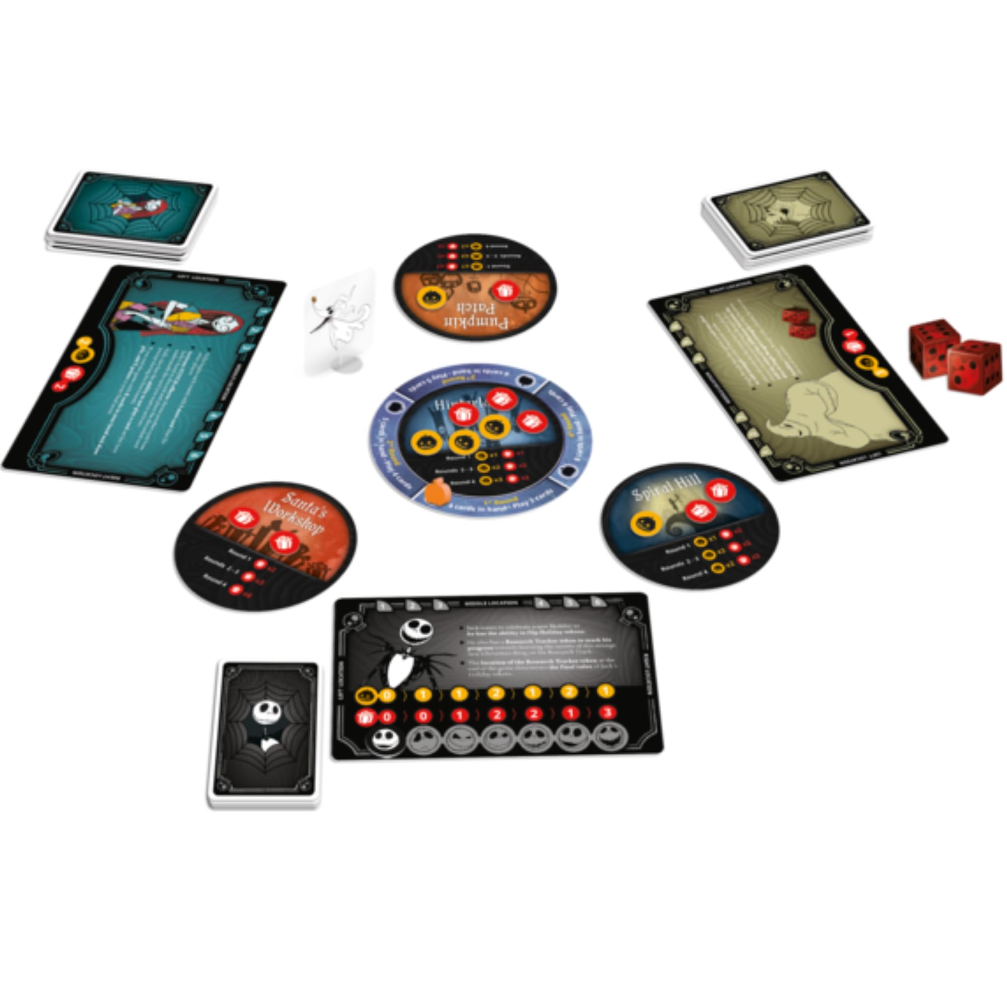 Asmodee The Nightmare Before Christmas Card Game | Ages 10+ | 2-6 Players | 30-45 Min Playtime 3