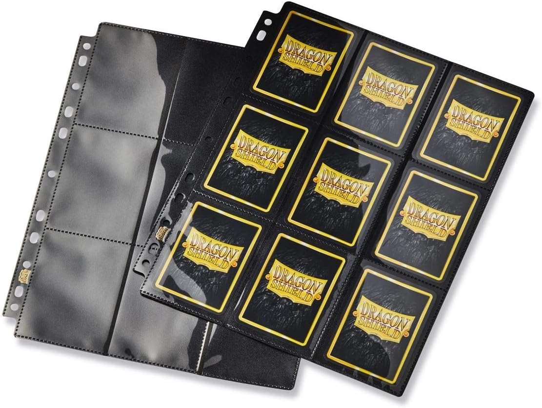 Dragon Shield 18-Pocket Sideloading Binder Pages - Clear, 50-Pack 3
