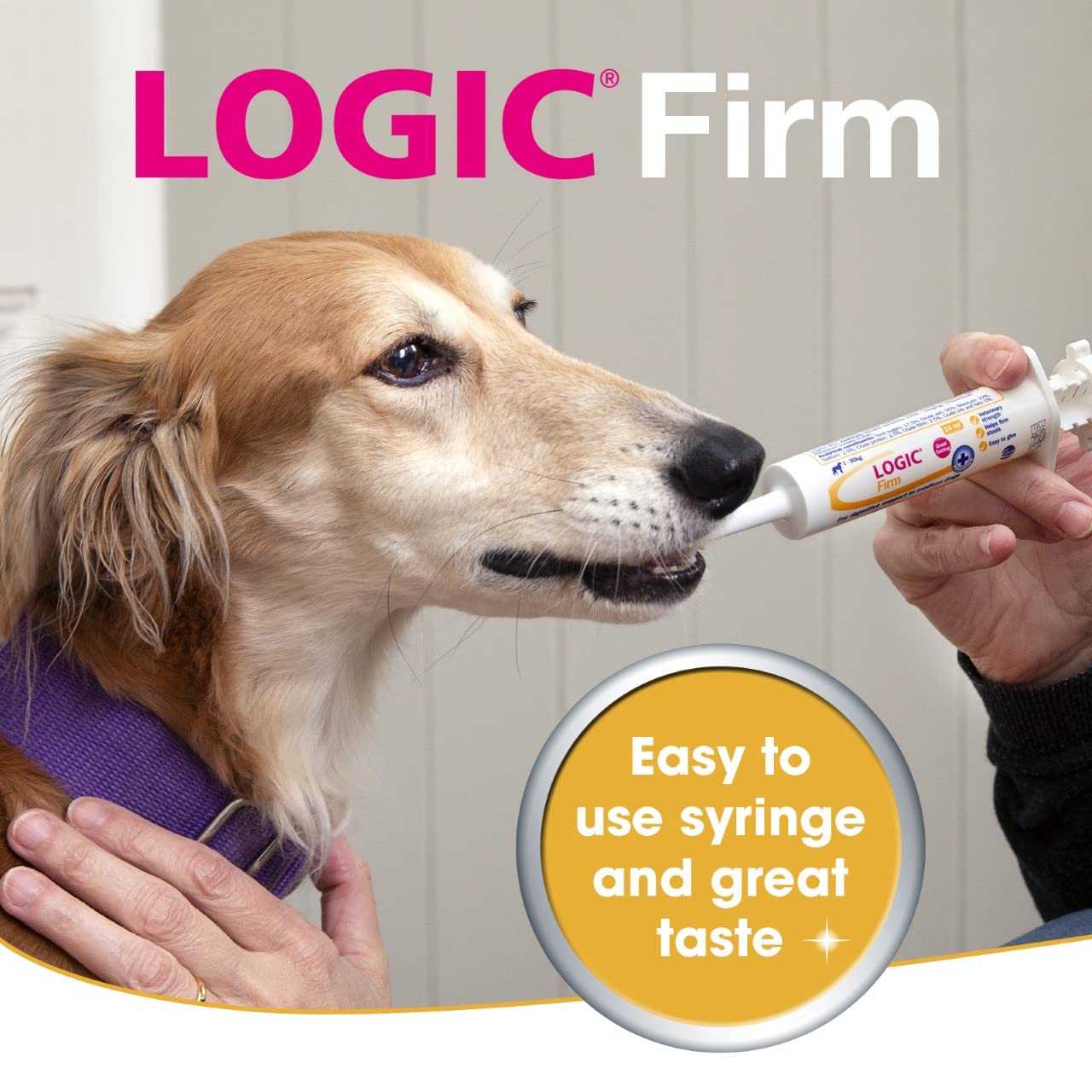 Logic Firm Digestive Support Paste for Large Dogs - Stool Firming & Diarrhea Aid | 6.38 Fl Oz 2