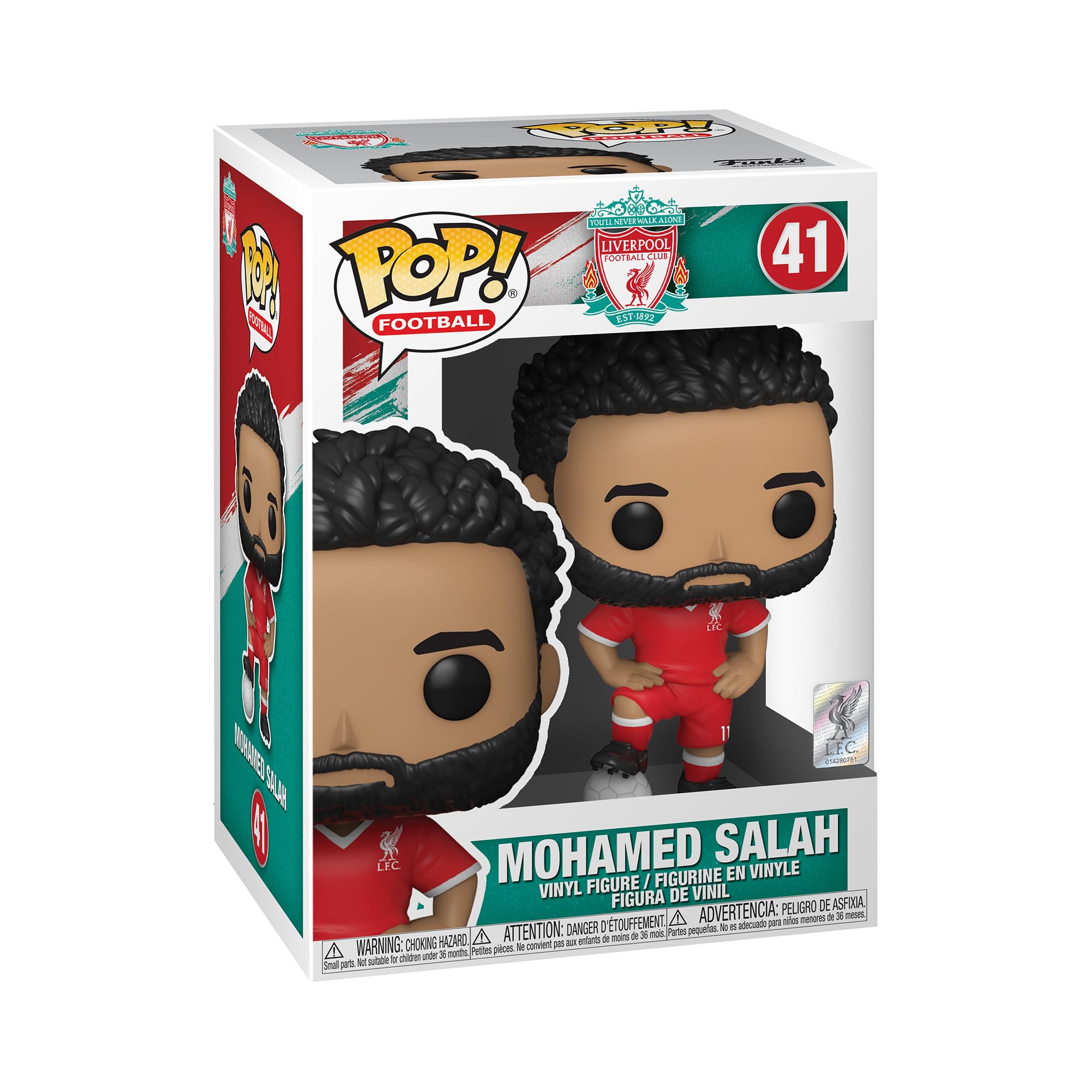Funko Pop! Football: Liverpool - Mohamed Salah Vinyl Figure (52173) 1