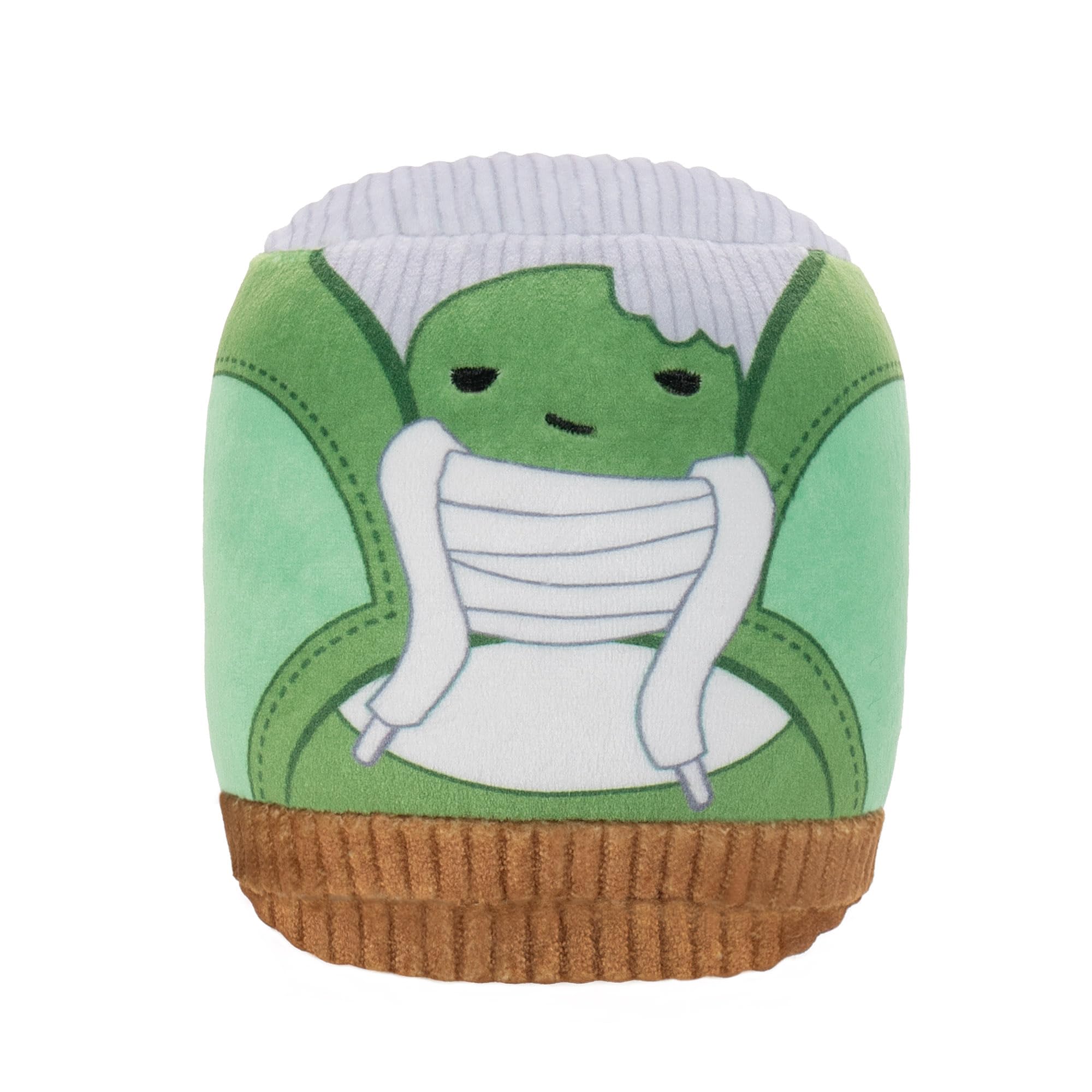 Squishmallows Chewmees Brando Shoe & Linus Sock Pet Toys - Squeaky Plush, 2-Piece Set 6