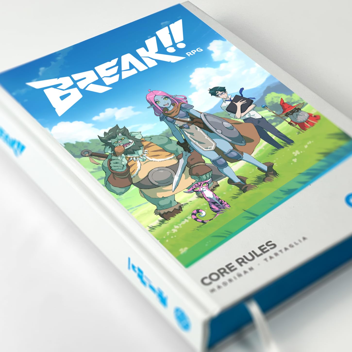 BREAK!! RPG Core Rules: Standard Edition Hardcover - Anime & NES Inspired Fantasy RPG