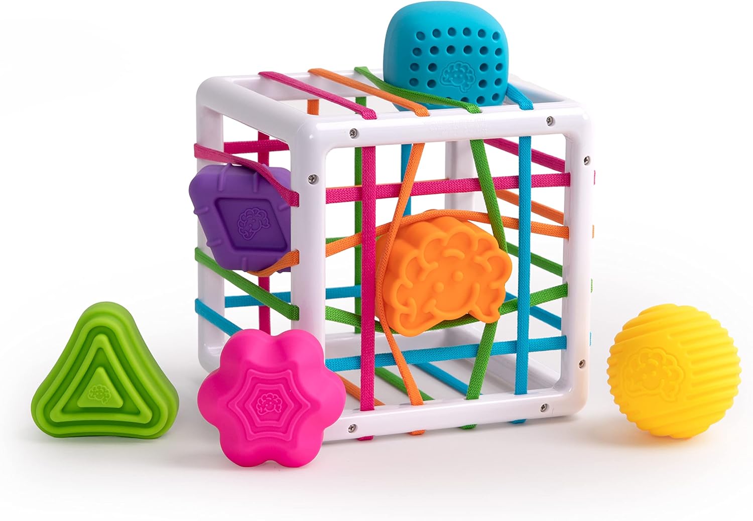 Fat Brain Toys InnyBin F251 - Shape Sorting Sensory Toy for Toddlers