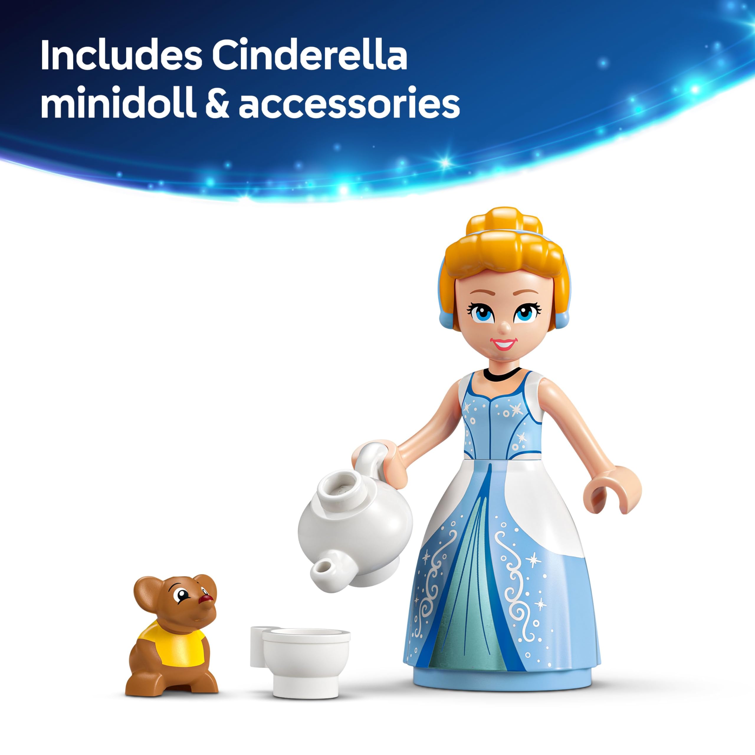 LEGO Disney Princess Cinderella's Dress 43266 Building Set | Ages 9+ | Multicolor 6