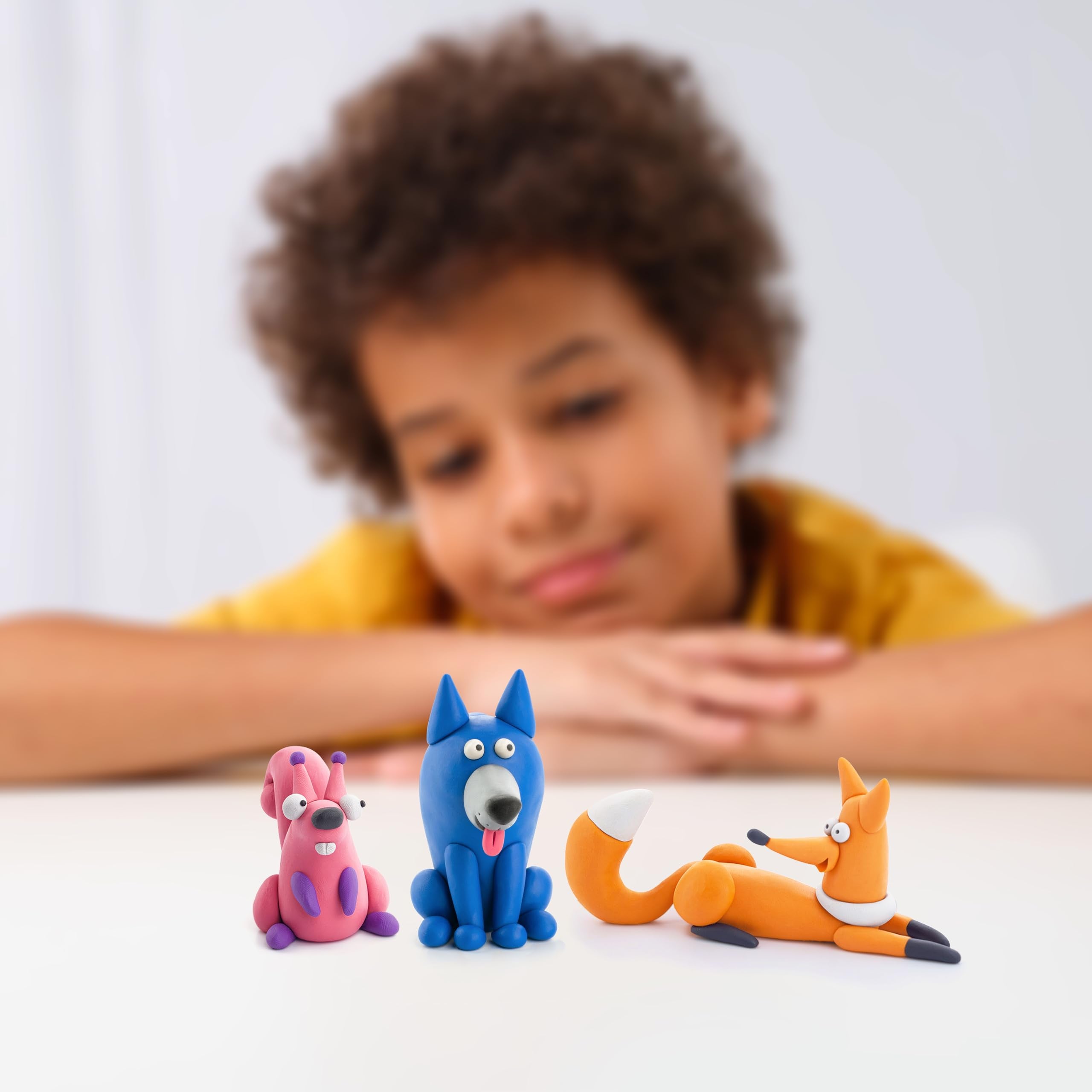 HEY CLAY Air Dry Clay - 15 Cans, Tools, App Access | Vibrant Colors | Ages 3+ 7