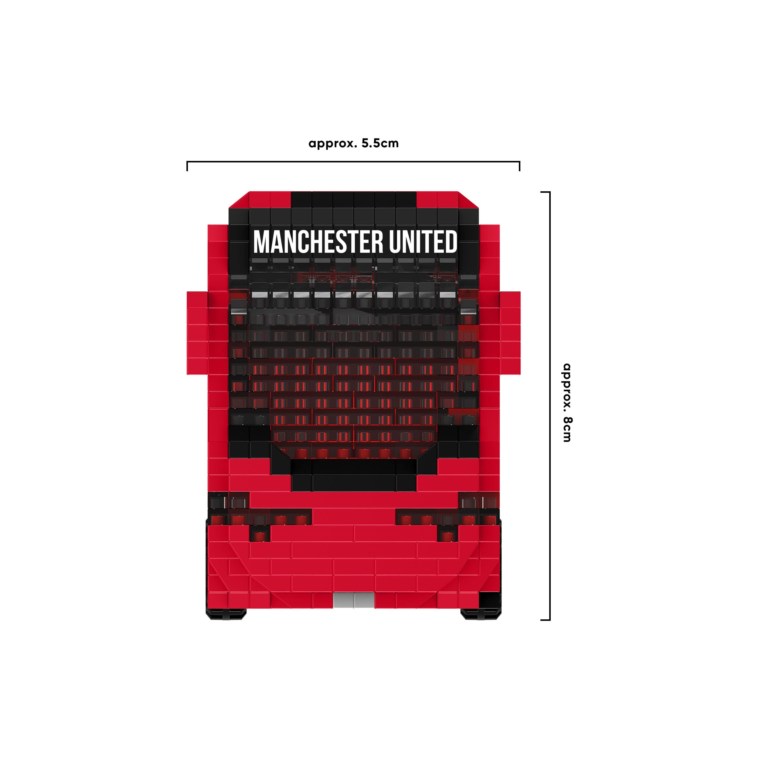 FOCO Manchester United FC BRXLZ Coach Building Set - 1347 Pieces | Ages 12+ 4