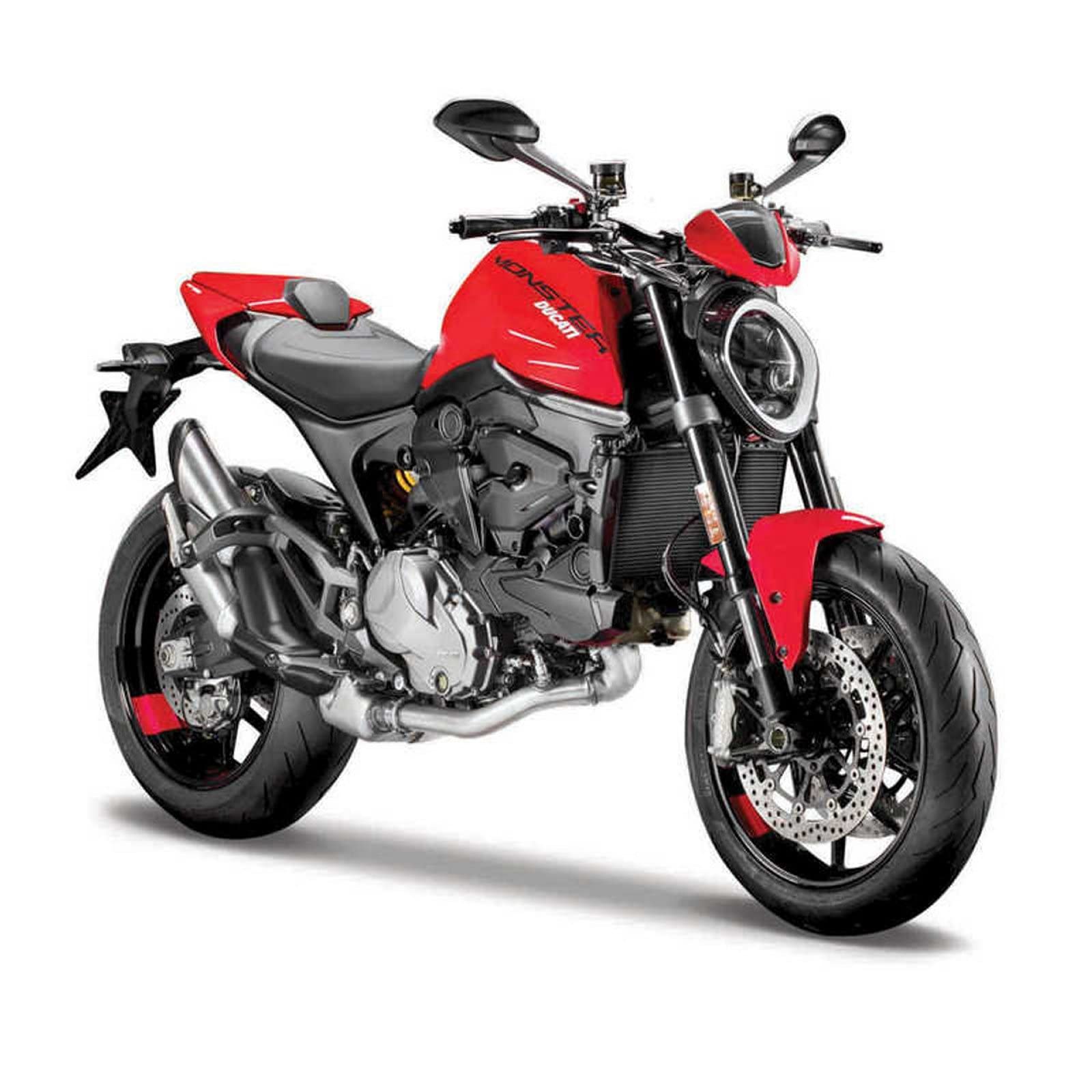 Maisto Ducati Monster Motorbike - Die-Cast Replica Model for Collectors