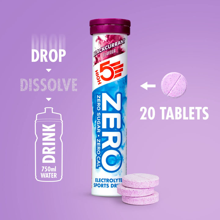 HIGH5 ZERO Electrolyte Tablets | Hydration Tablets Enhanced with Vitamin C (106998016003GBR)