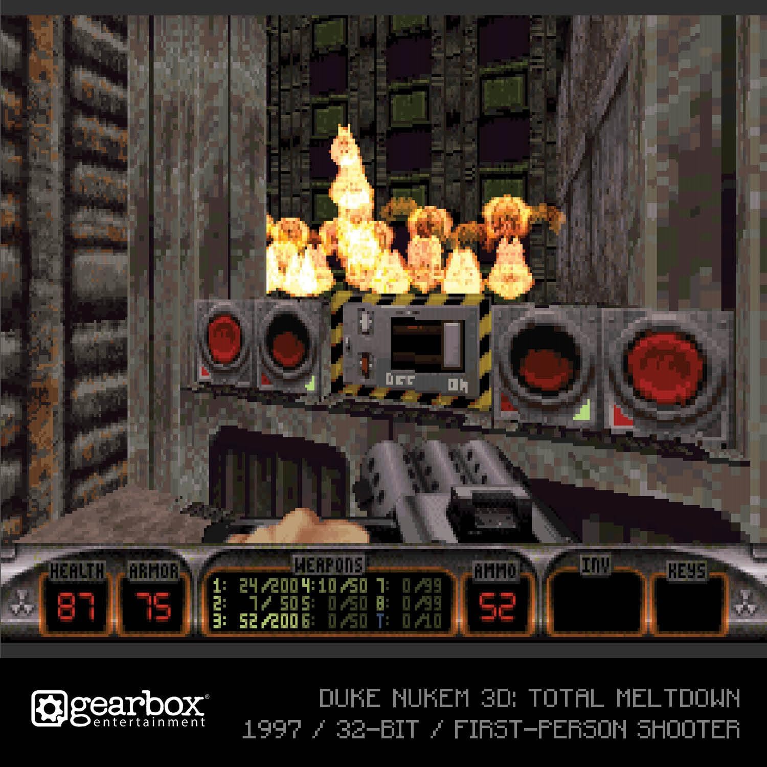 Duke Nukem Collection 1 - Evercade Blaze Red Cartridge 4