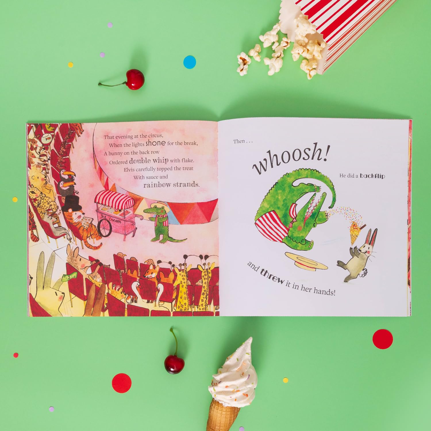 Faber & Faber The Ice Cream Crocodile - Picture Book for Ages Baby - 6 Years | Paperback 5