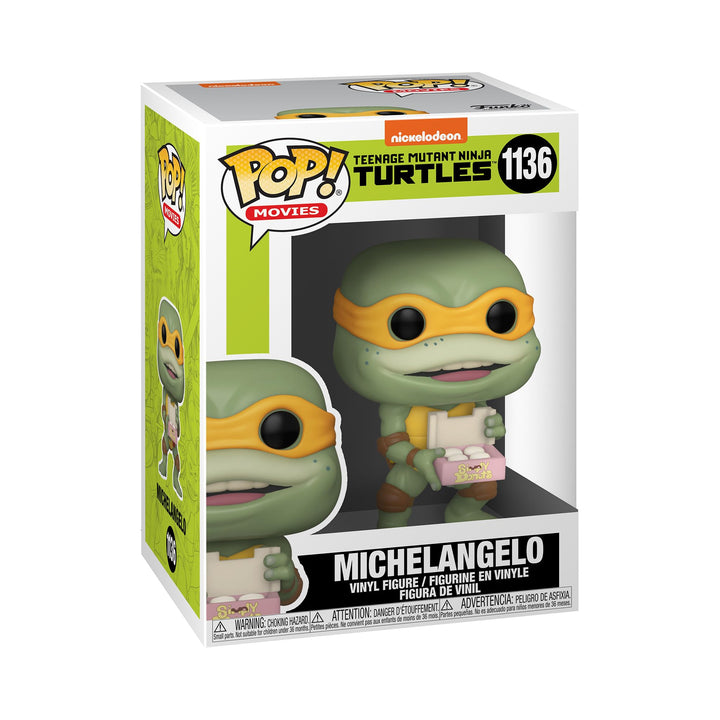 Funko Pop! Nickelodeon Teenage Mutant Ninja Turtles - Michelangelo Vinyl Figure #1136