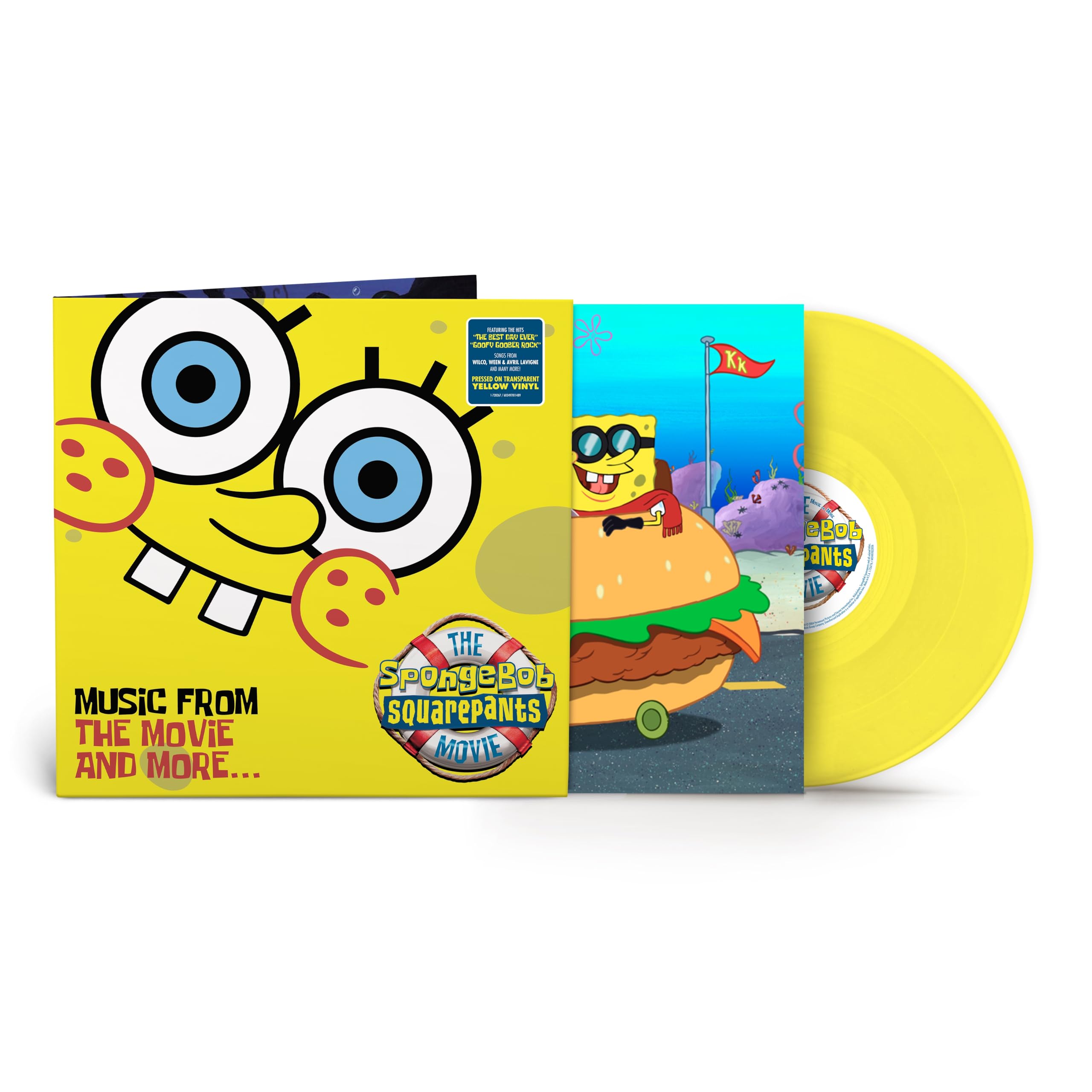 Spongebob Squarepants Soundtrack - The SpongeBob SquarePants Movie: Music From The Movie and More [Yellow Vinyl]