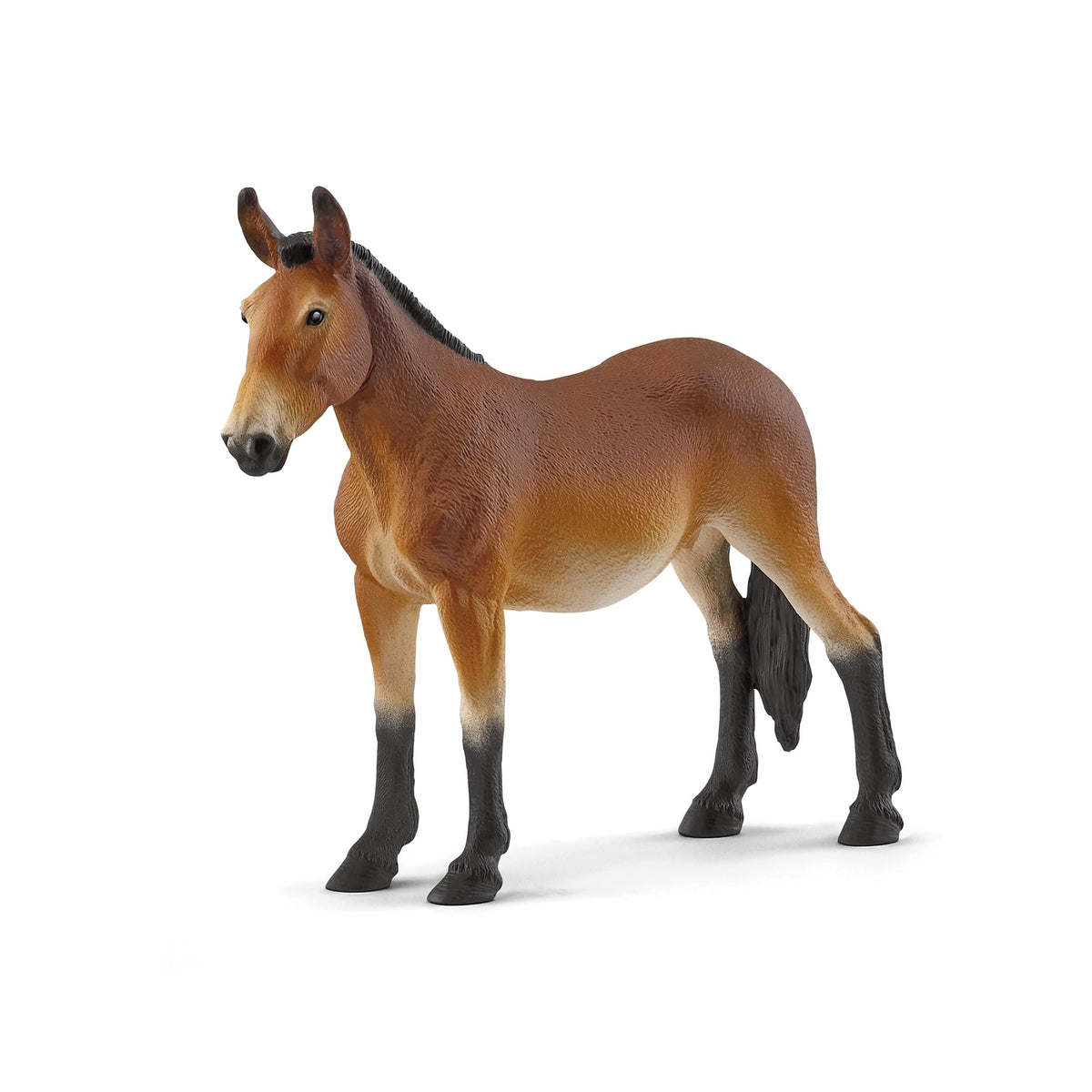 Schleich Farm World Mule Toy - Large Animal Figure, Ages 3+
