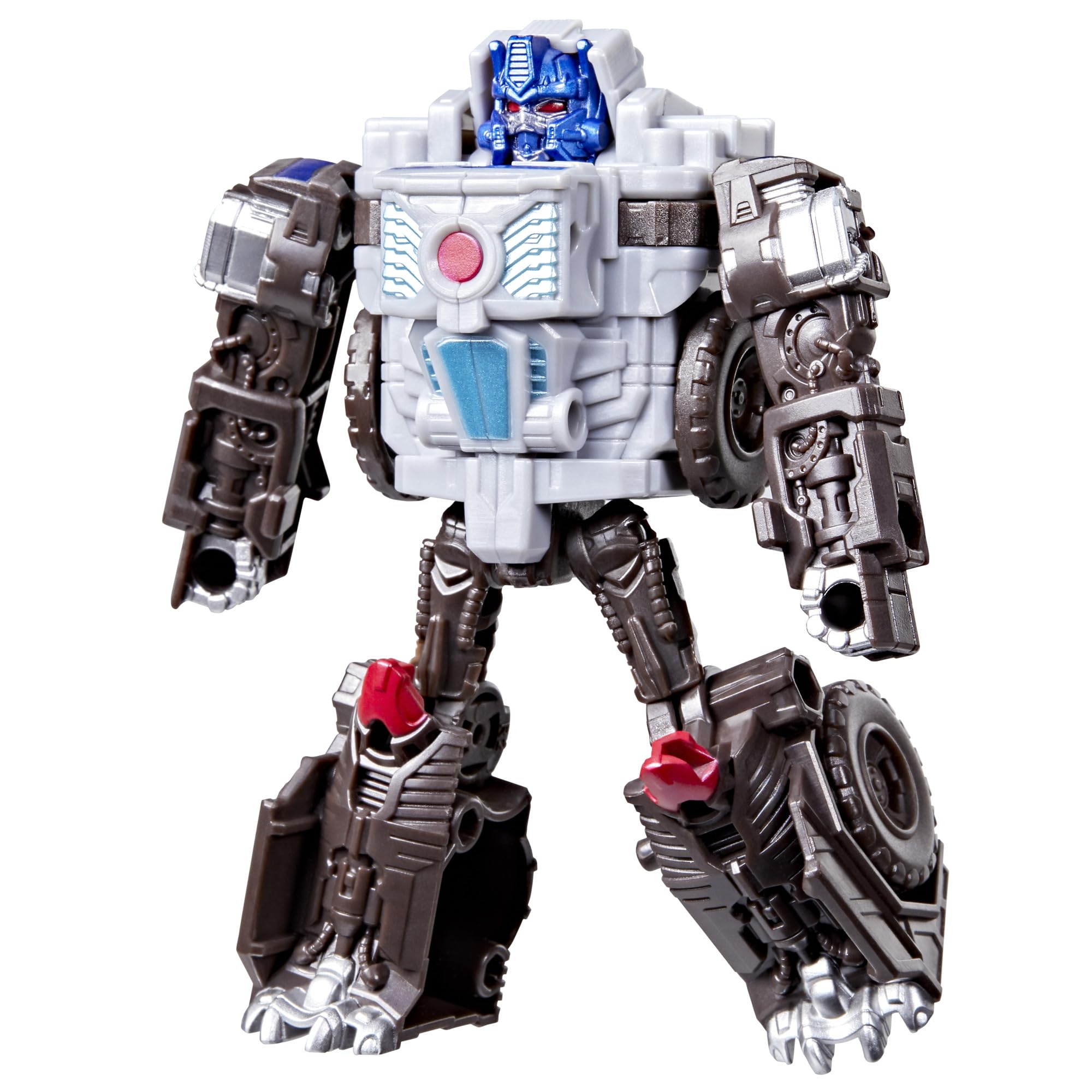 Transformers Optimus Primal Cyber Changers Action Figure - 10cm Robot to Truck Conversion | Ages 6+ 4