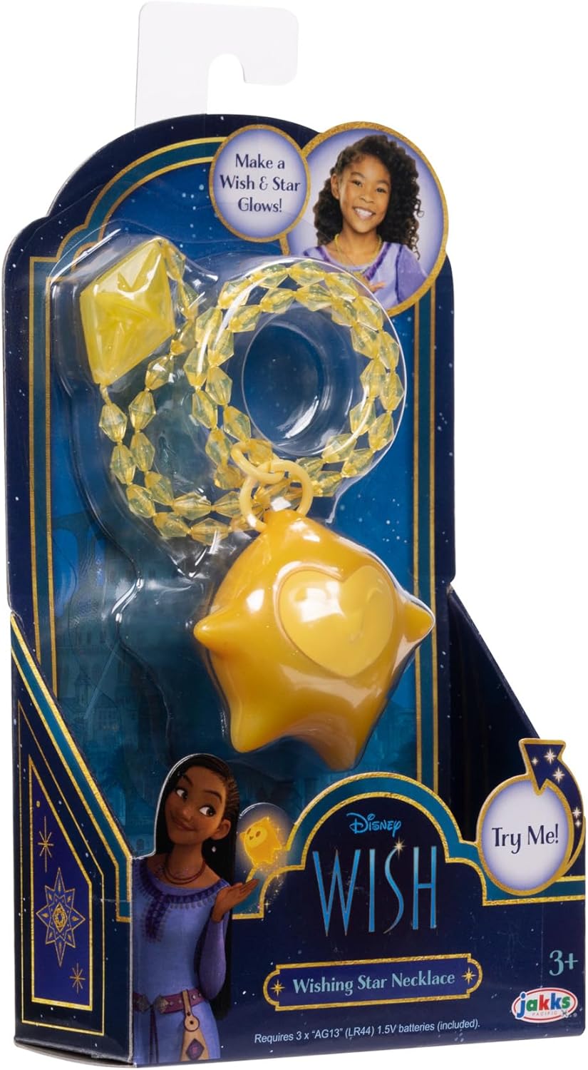 Disney Wish Asha Light-Up Star Necklace (230041)