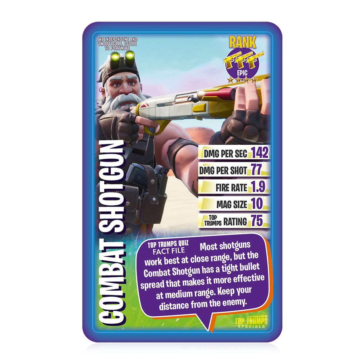 Top Trumps The Independent and Unofficial Guide to Fortnite Card Game - 33 Cards | Multicolor 3