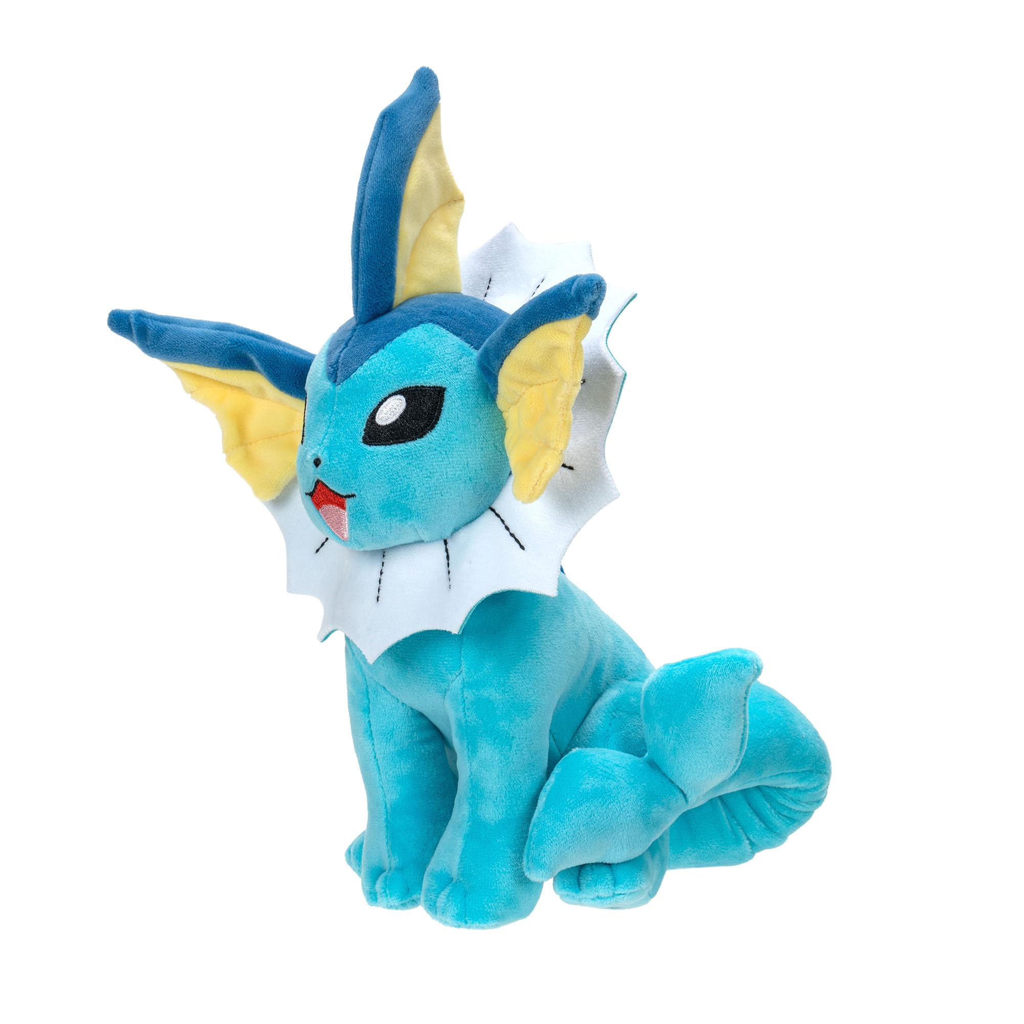 Pokémon Vaporeon Stuffed Animal Plush - 8-Inch Soft Polyester Toy | Classic Edition 2