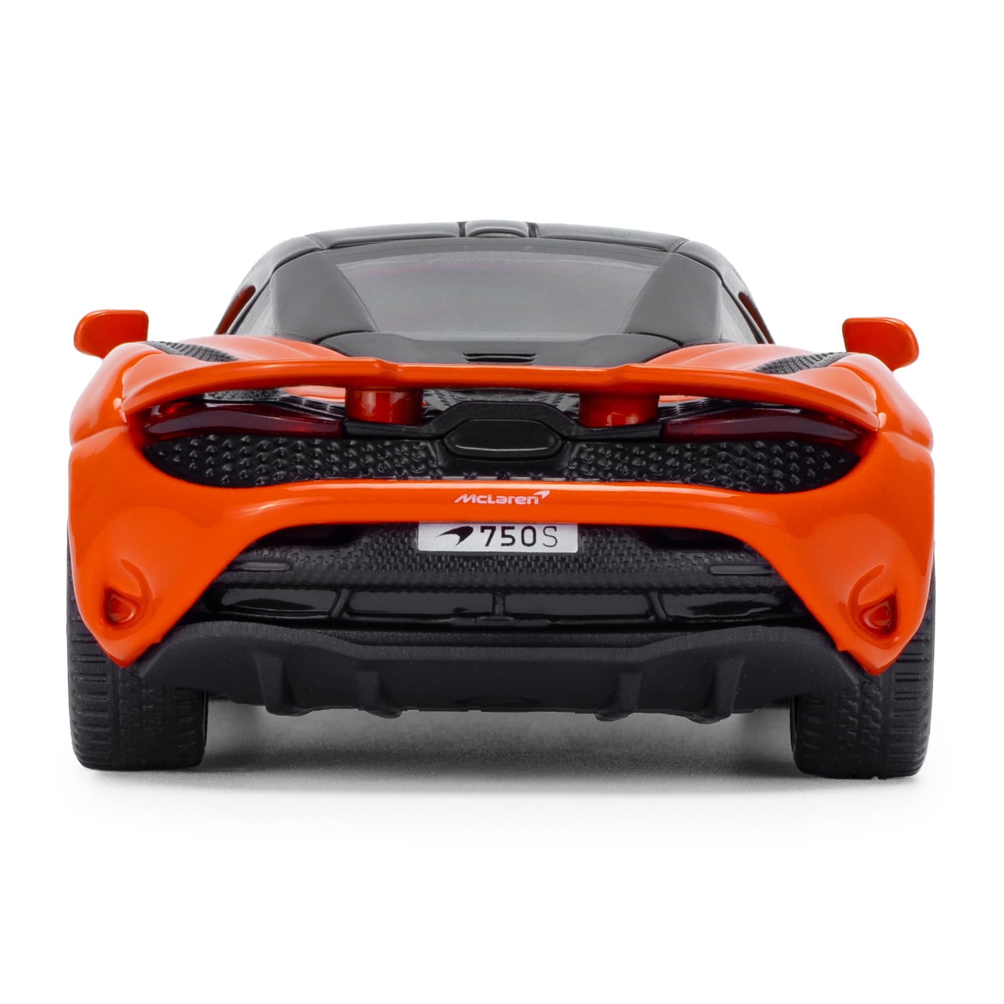 McLaren 750S Coupe 1:43 Scale Die-Cast Model Car - Papaya Orange 3