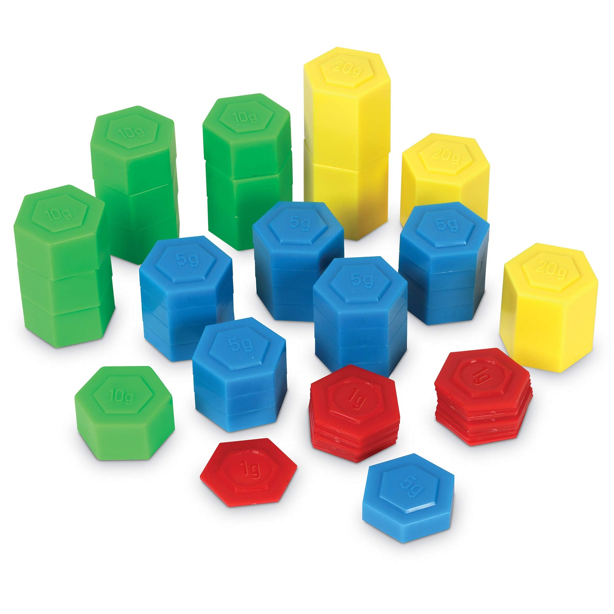 Learning Resources Metric Weight Set - Introduces Weighing Concepts | Ages 5-9 | LER4292 4