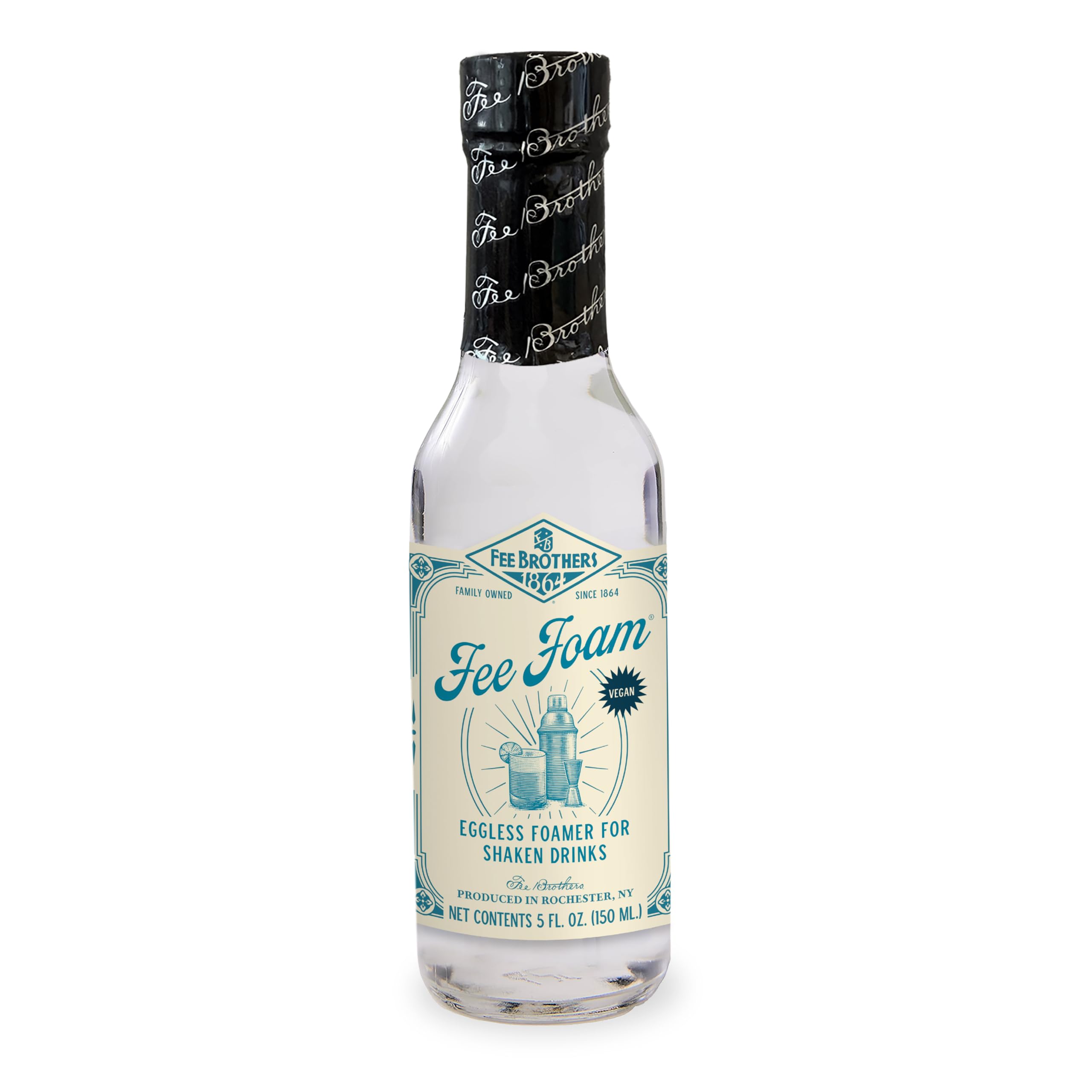 Fee Brothers Fee Foam Bitters - Premium Cocktail Foamer | 15cl | Egg-White Substitute 1