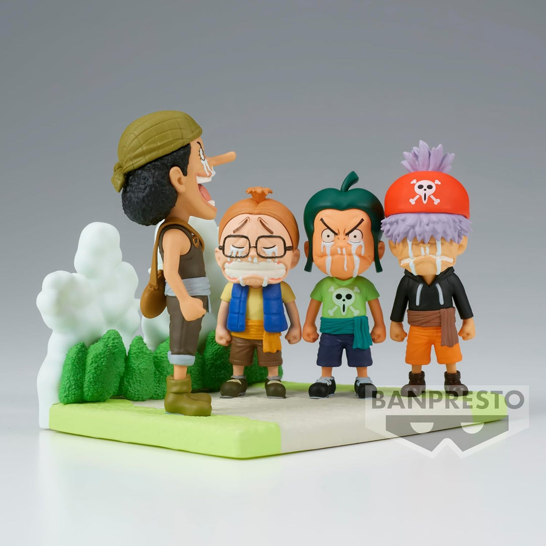 Banpresto WCF-Log Stories One Piece - Usopp Pirates Figurine (BPR88809)