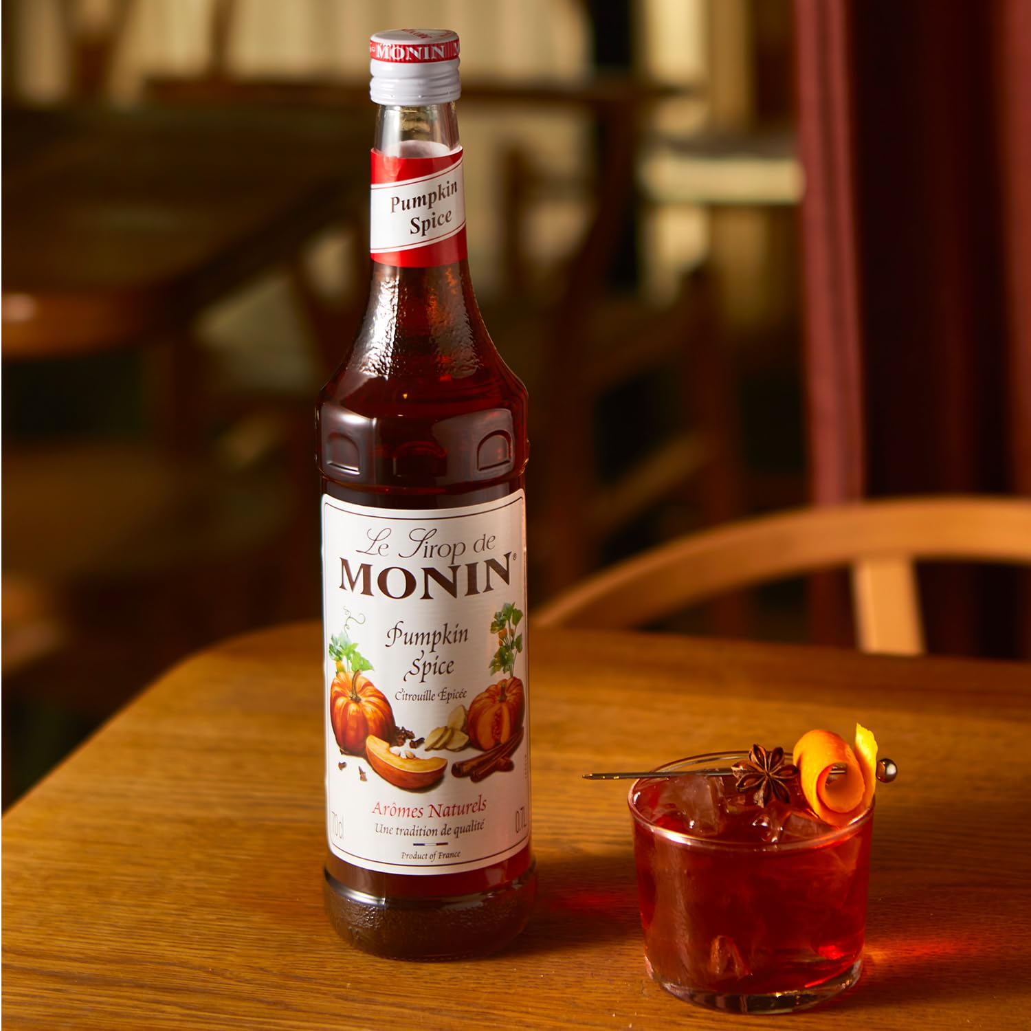 Monin - Pumpkin Spice Syrup 1L 6