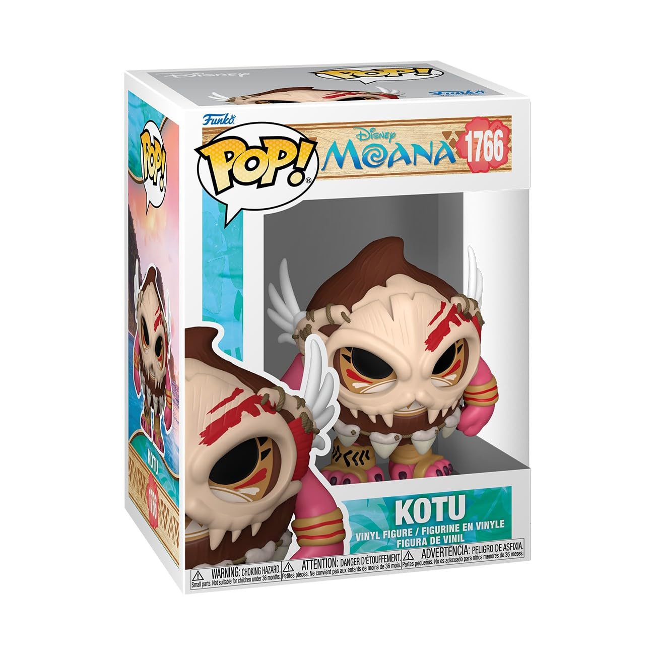 Funko Disney: Moana Kotu Chibi Character Figure - 3.75 Inch Vinyl Collectible 1