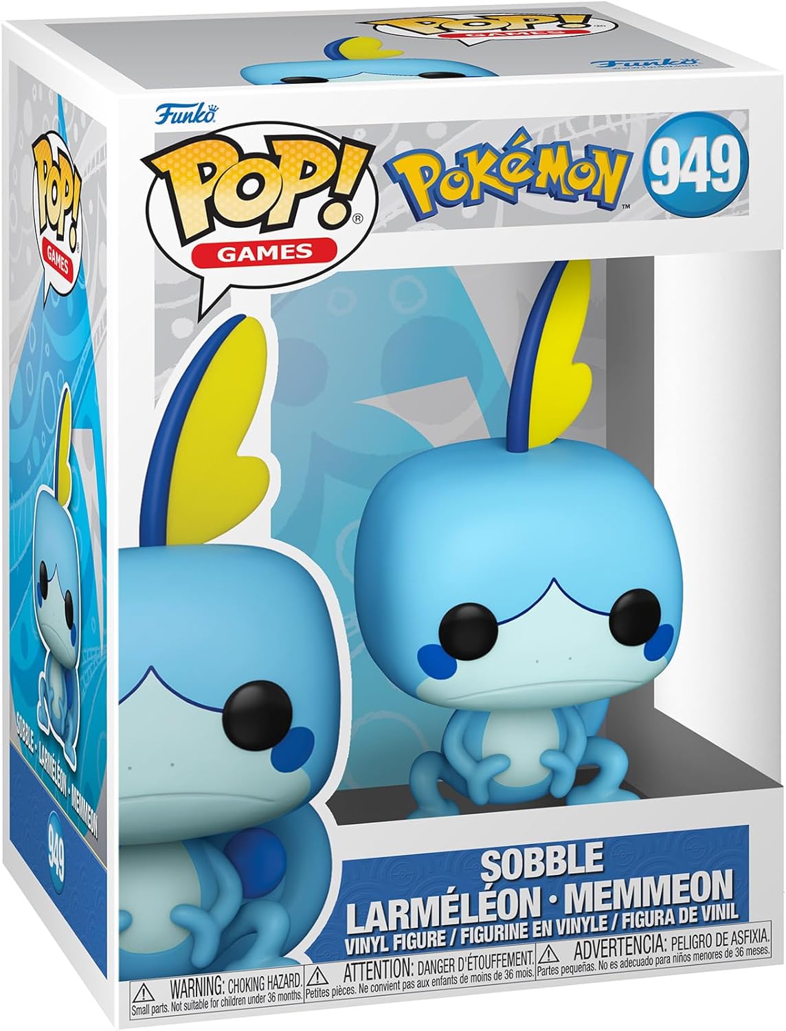 Funko Pop! Games: Pokémon - Sobble Vinyl Figure (72192)