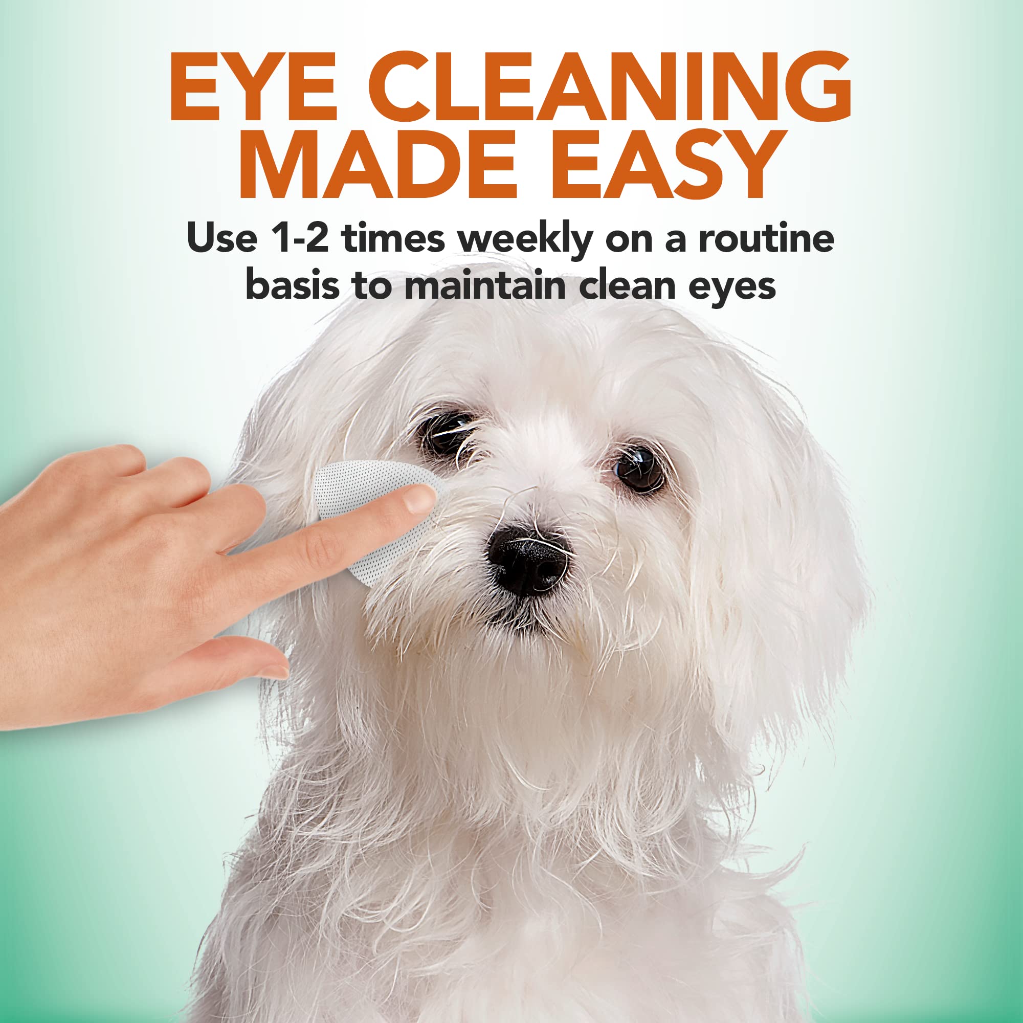 Vet's Best Natural Eye Cleansing Wipes for Dogs - 100 Disposable Wipes for Tear Stains 4