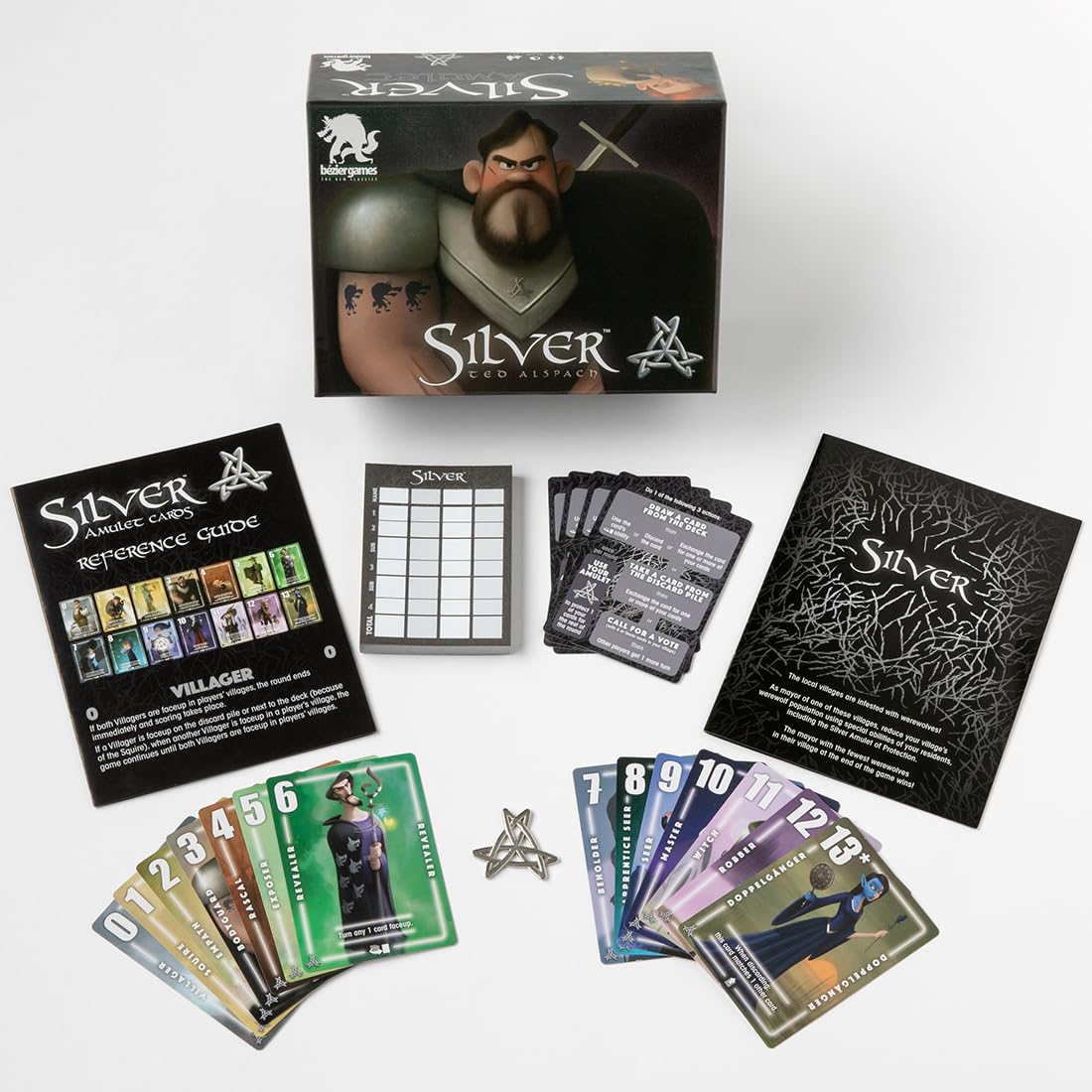 Bezier Games Silver Mixed Colours Card Game 3