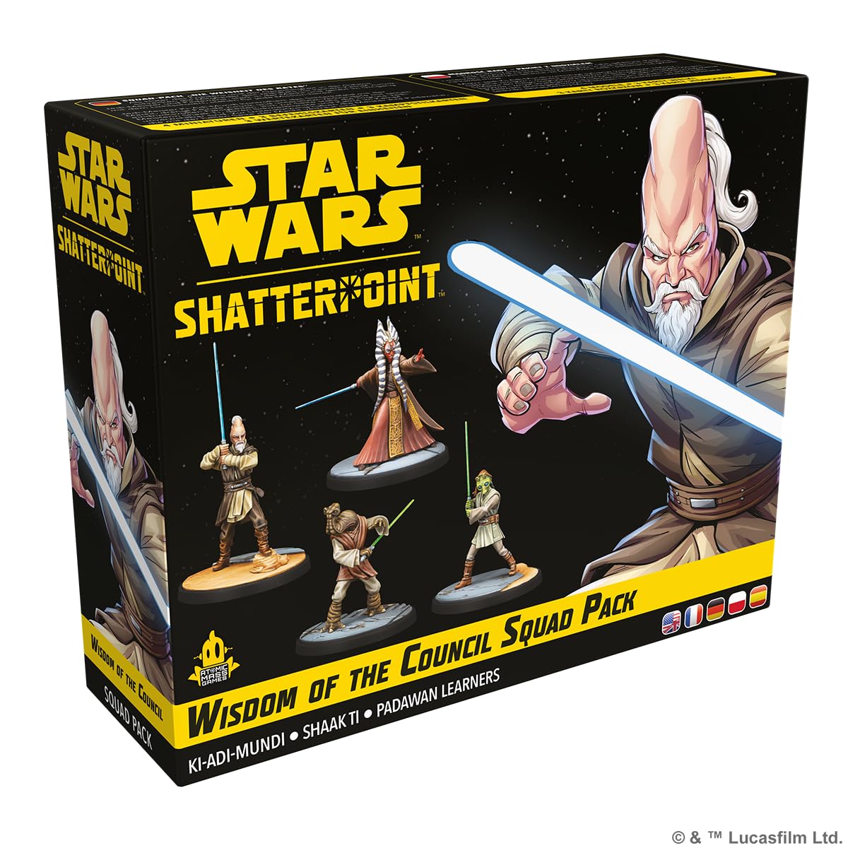 Atomic Mass Games Star Wars Shatterpoint: Wisdom of the Council Squad Pack 1