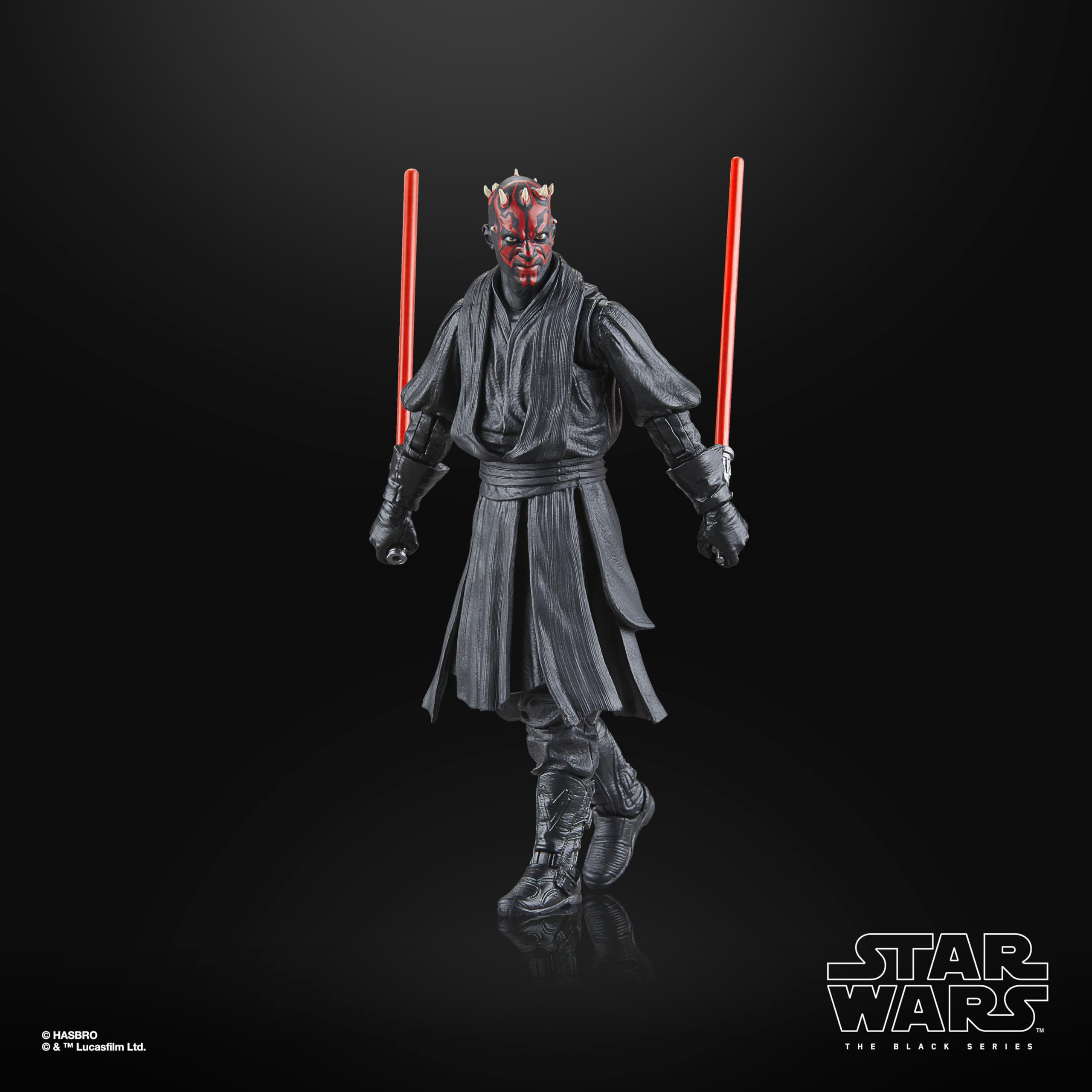 Star Wars The Black Series Darth Maul 6-Inch Action Figure - The Phantom Menace Collectible 2