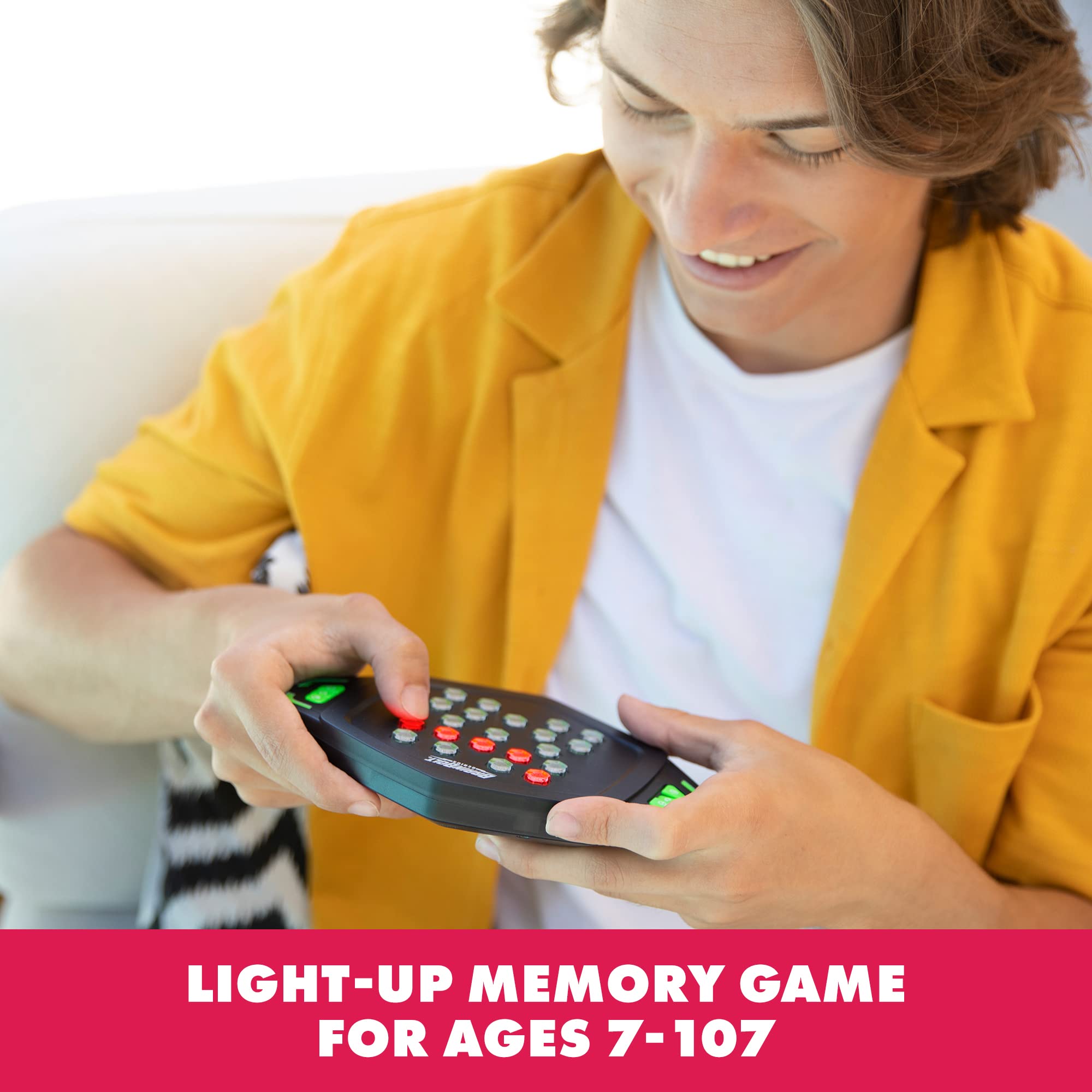 Learning Resources BrainBolt Genius - Electronic Memory Game for Kids & Adults Ages 7+