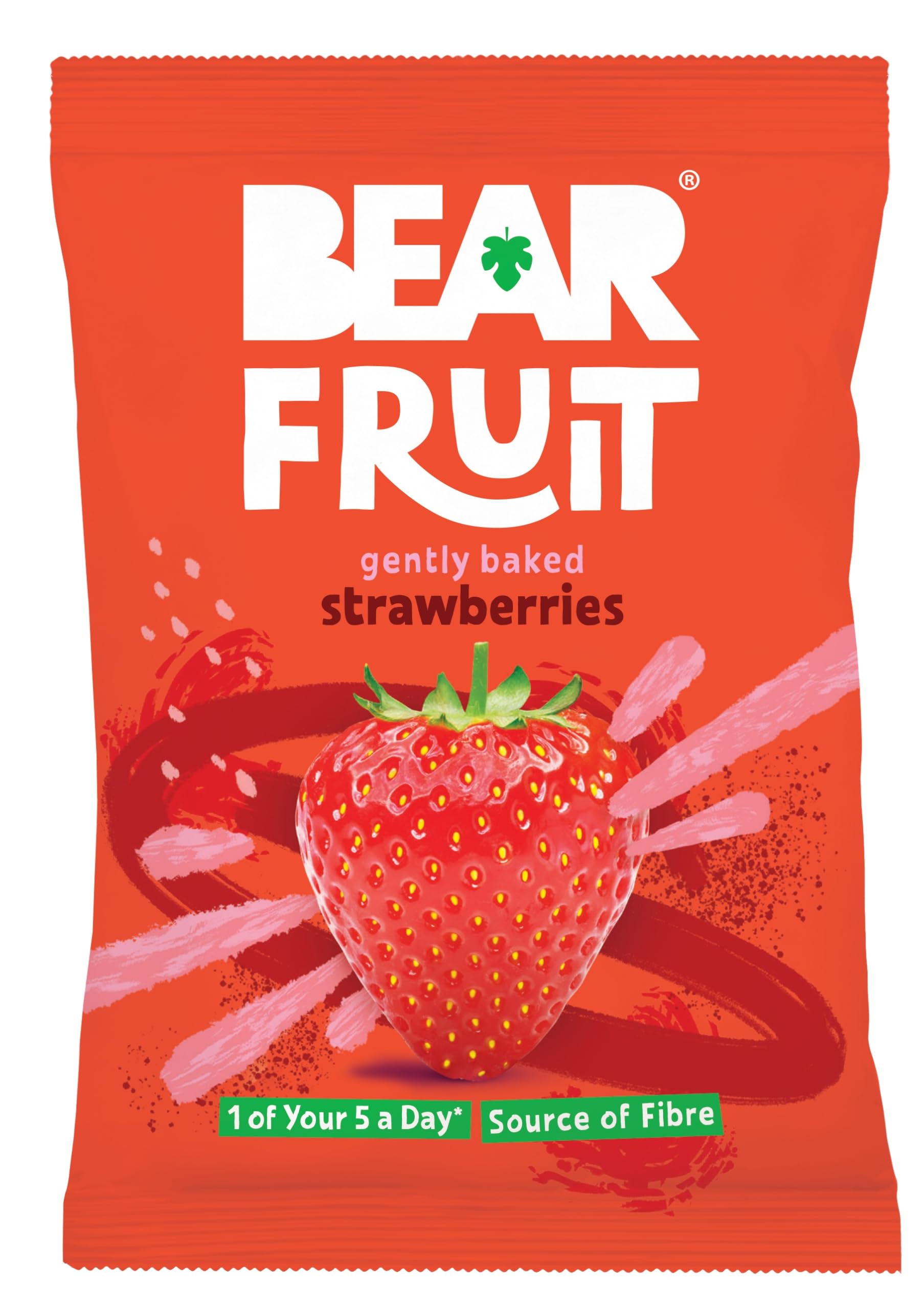 BEAR Fruit Variety Pack - Mango, Pineapple & Strawberry | 14 Packs | 590g Total 3