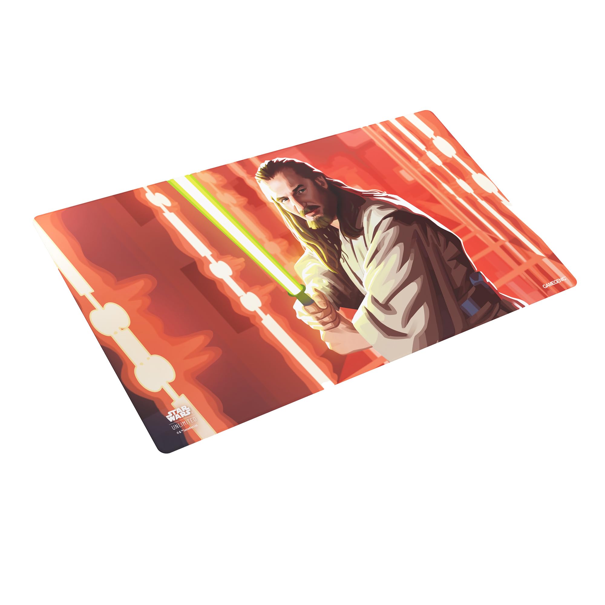 Gamegenic Star Wars: Unlimited Game Mat Set 5 - Qui-Gon Jinn | 61 x 35 cm | Unisex Adult 1