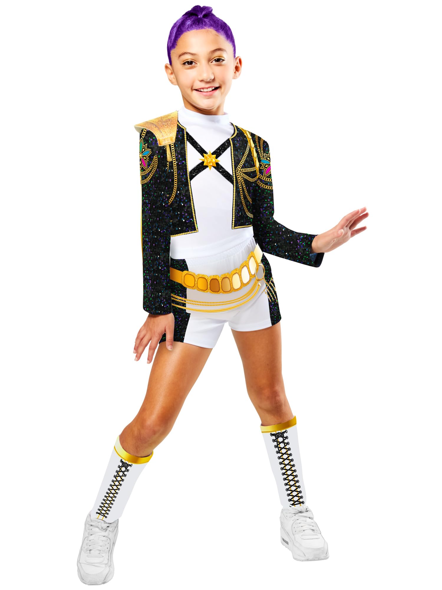 Rubies K-Pop Demon Hunters Rumi Golden Child Costume - Age 6+ Years