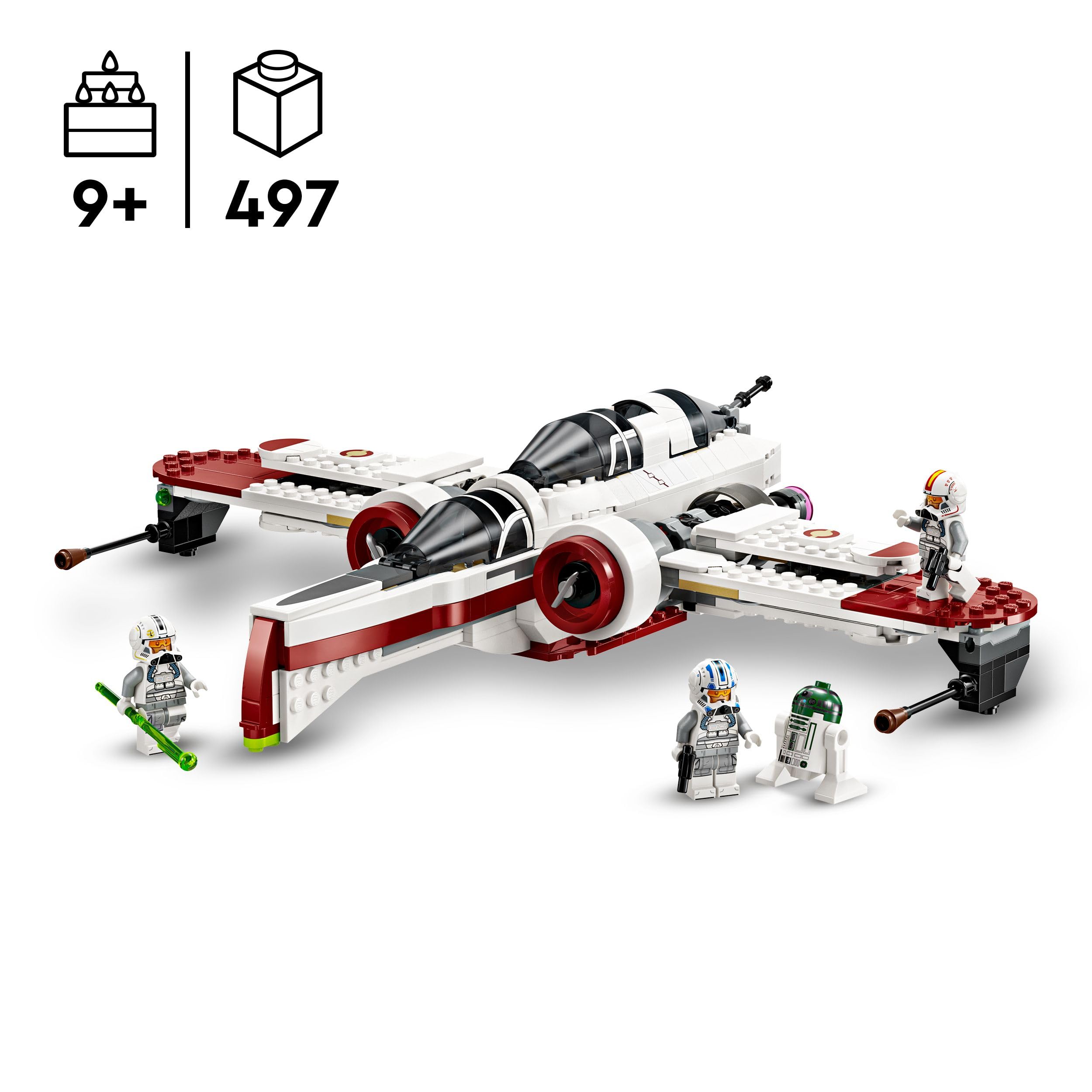 LEGO Star Wars ARC-170 Starfighter Building Set 75402 | Ages 9+