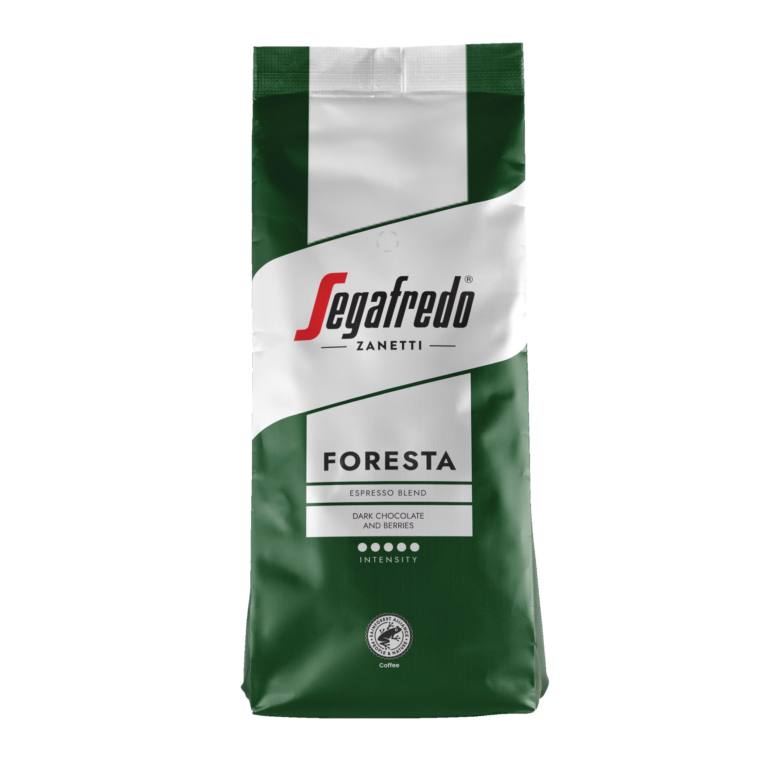 Segafredo Zanetti FORESTA Whole Coffee Beans - Rainforest Alliance Certified | 1Kg Pack 1