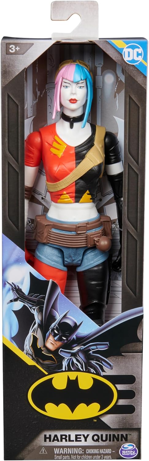 DC Comics 12-inch Harley Quinn Action Figure - Highly Detailed Collectible with 11 Points of Articulation 4