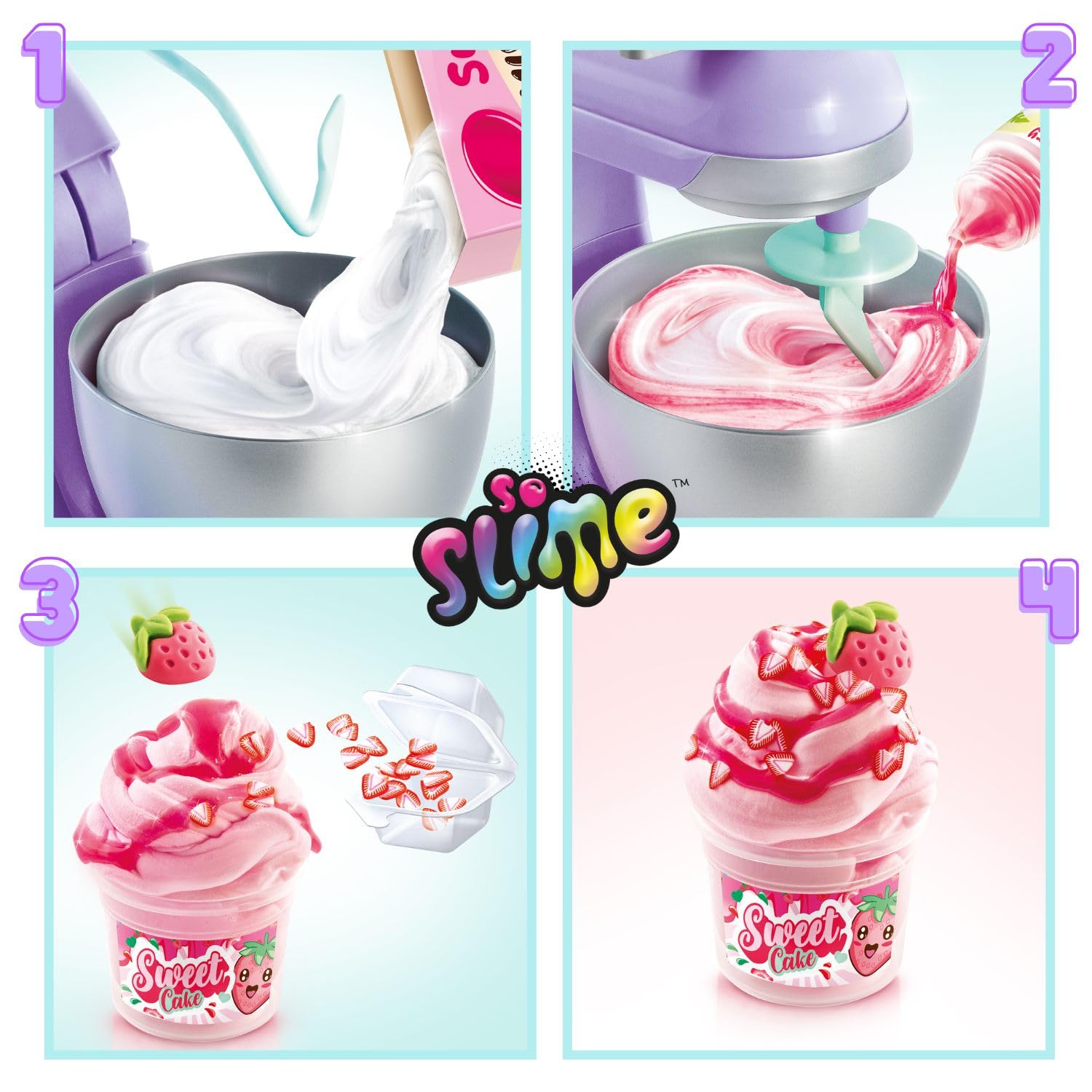 So Slime Yummy Twist & Slime - Real Spinning Mixer Playset for Kids 6+ 3