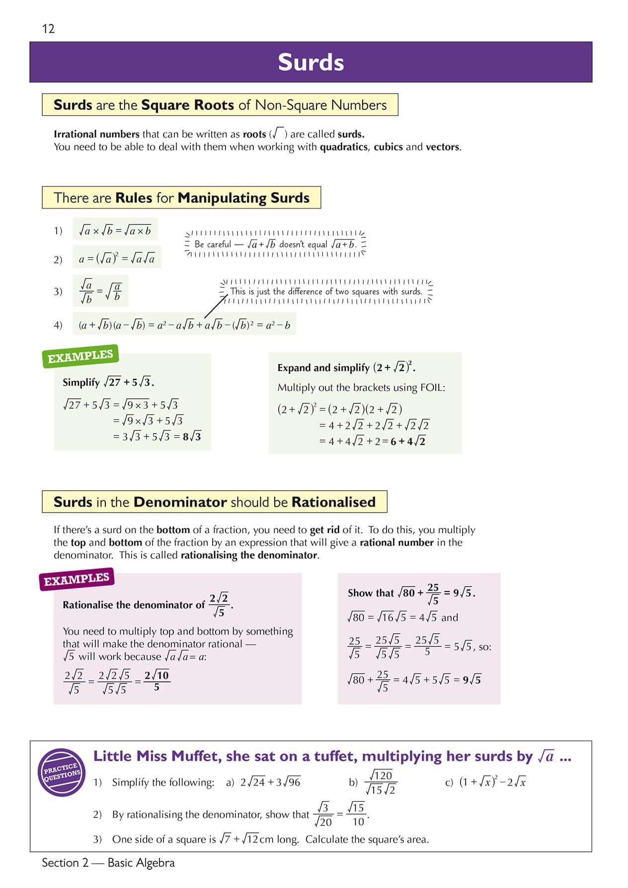 CGP Head Start to A-Level Maths - Bridging GCSE to A-Level | Paperback | Online Edition Included 6